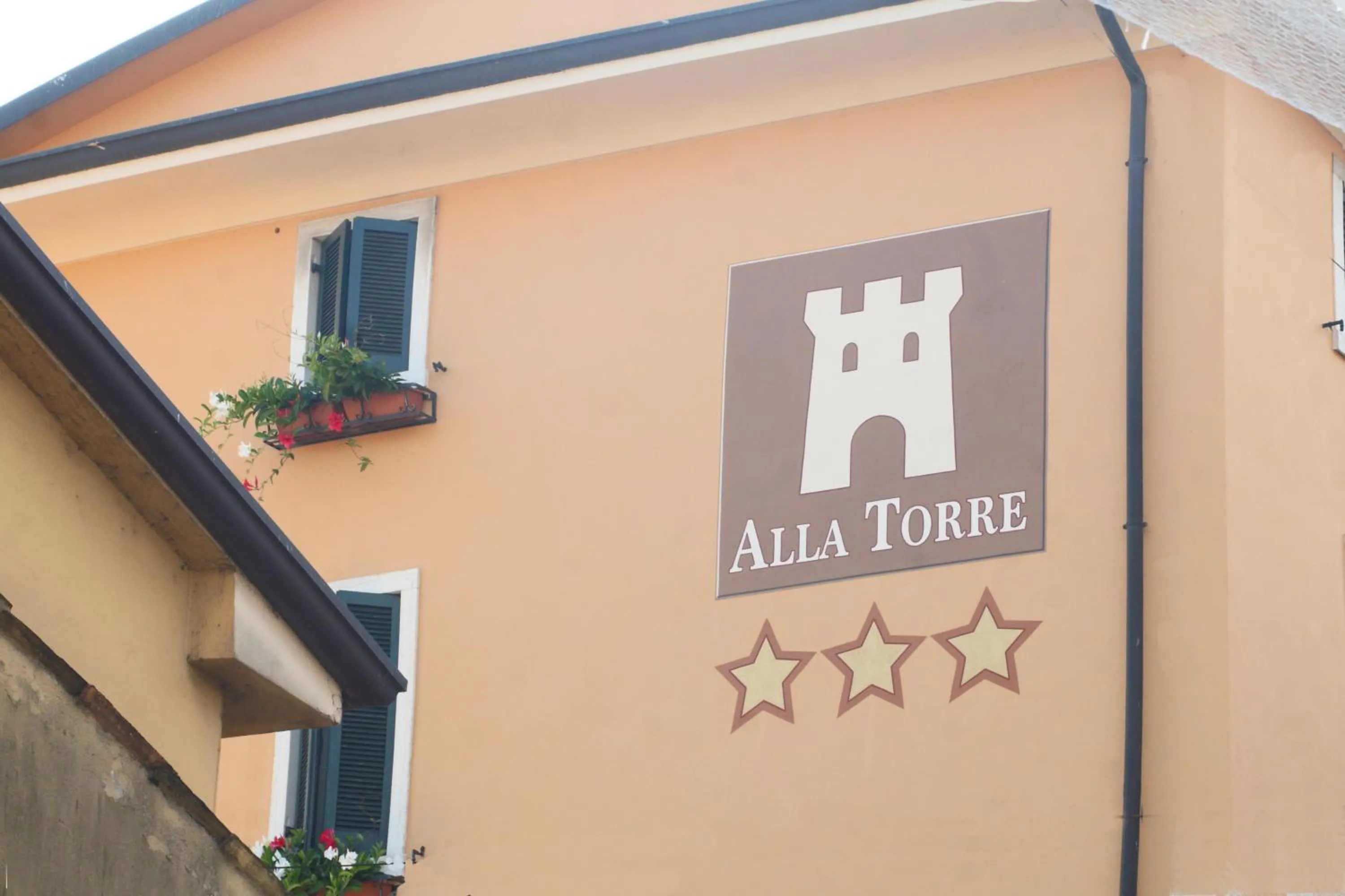 Facade/entrance in Hotel Alla Torre
