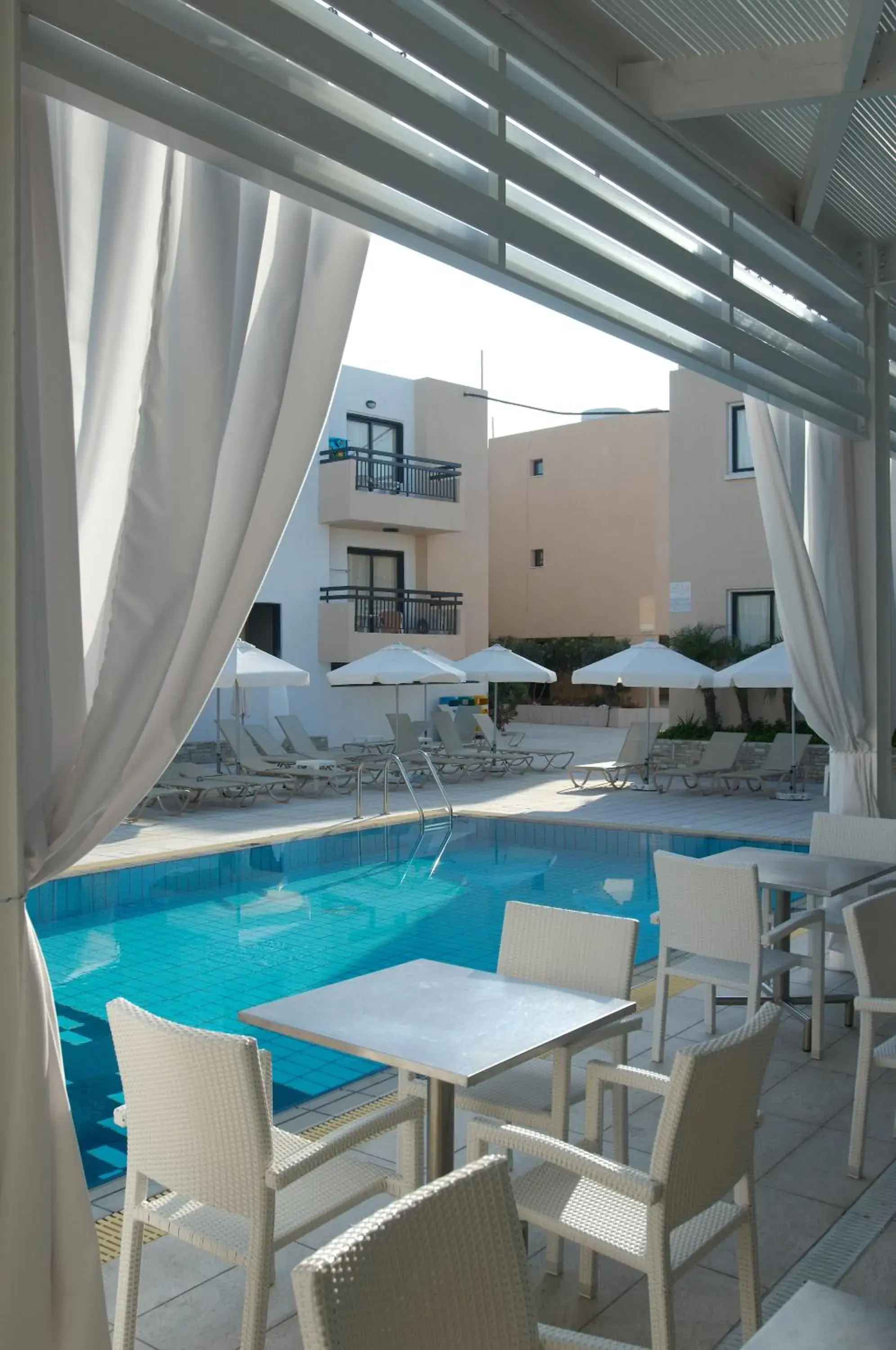 Swimming pool in Senator Hotel Apartments - Adults Only Swimming pool in Senator Hotel Apartments - Adults Only