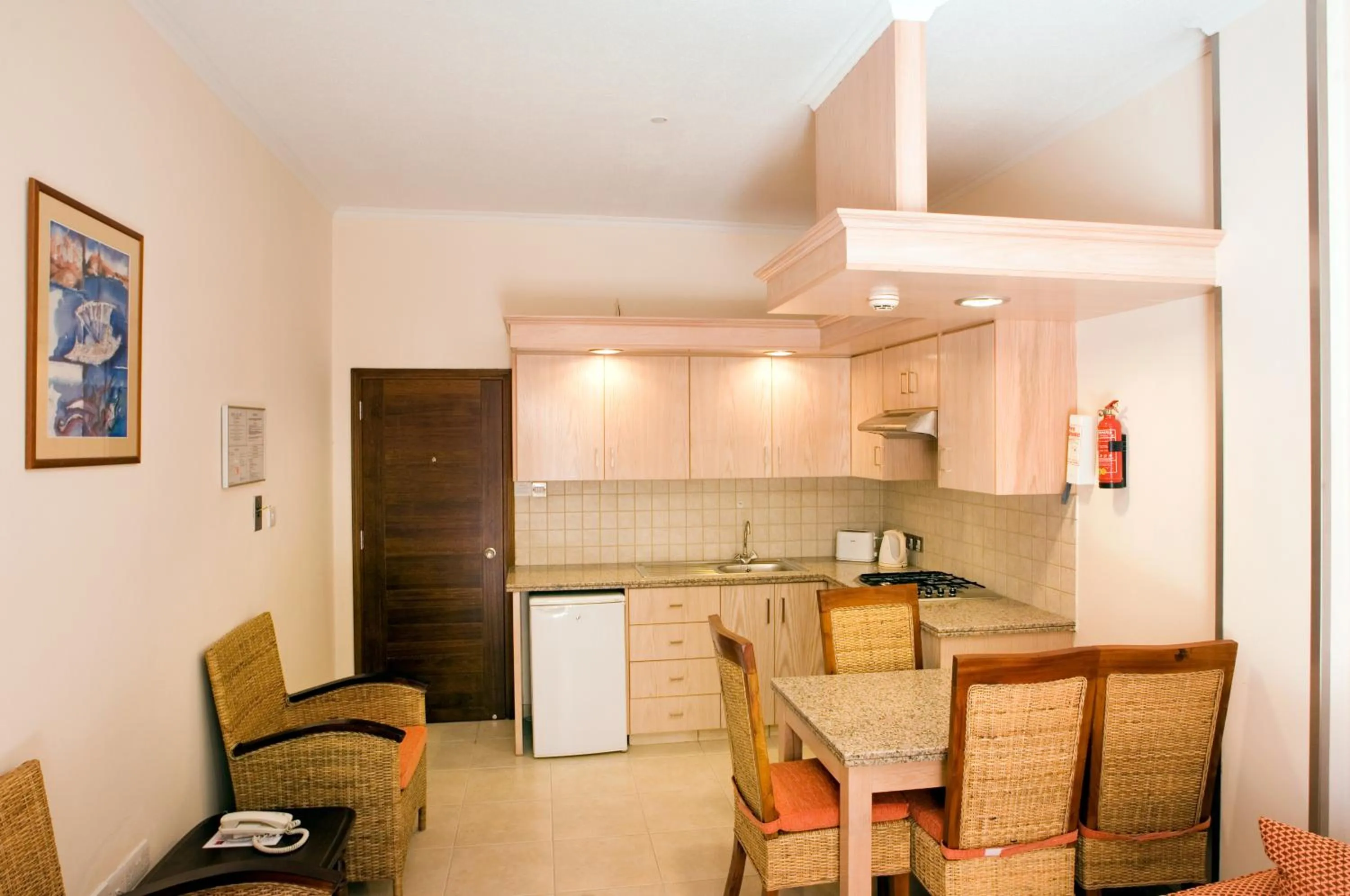 Kitchen or kitchenette in Senator Hotel Apartments - Adults Only