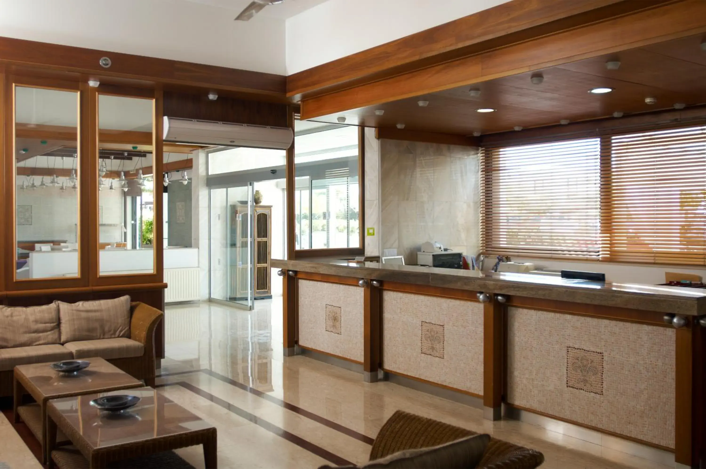 Lobby or reception in Senator Hotel Apartments - Adults Only Lobby or reception in Senator Hotel Apartments - Adults Only