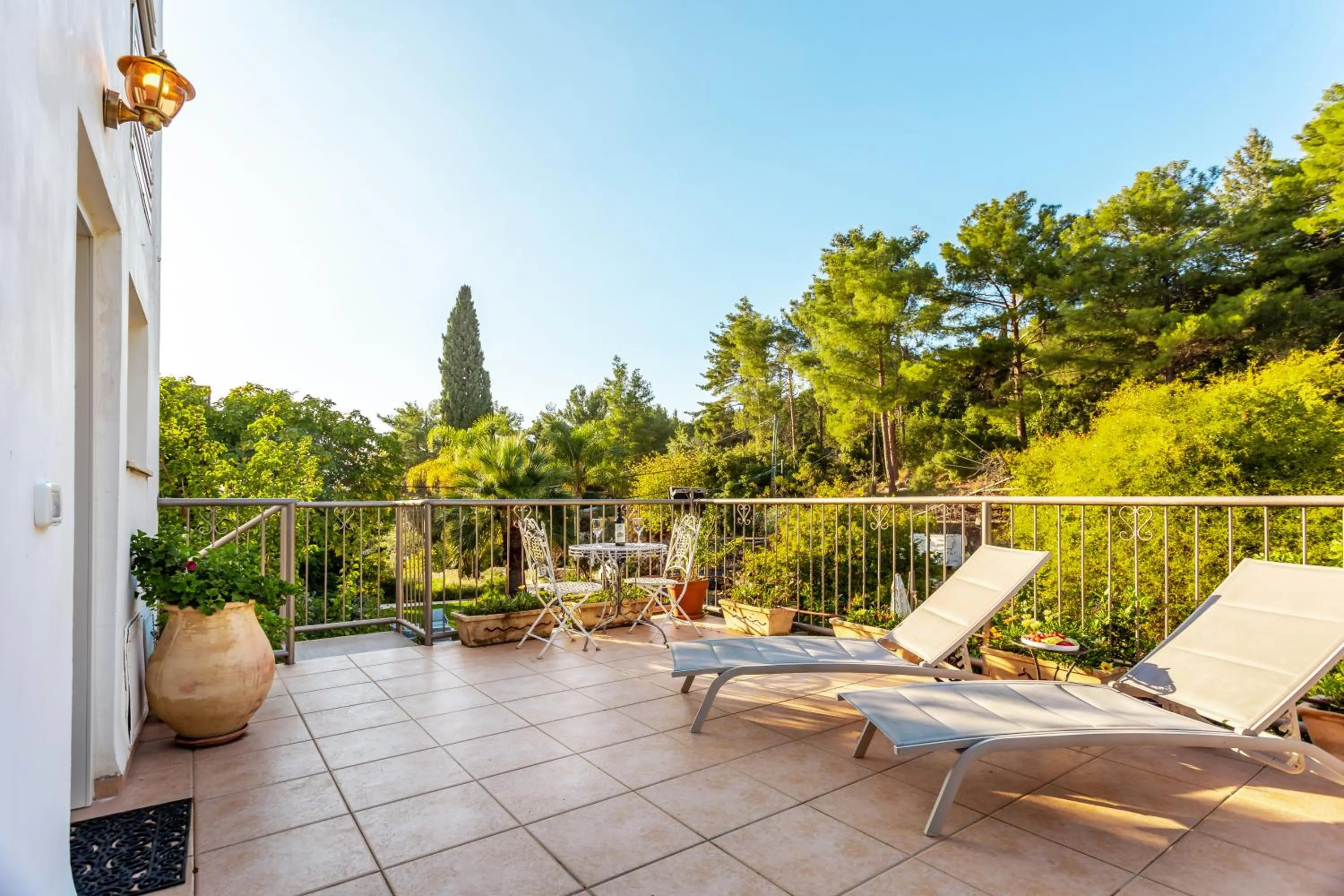 Balcony/Terrace in Amirey Hagalil Boutique Hotel