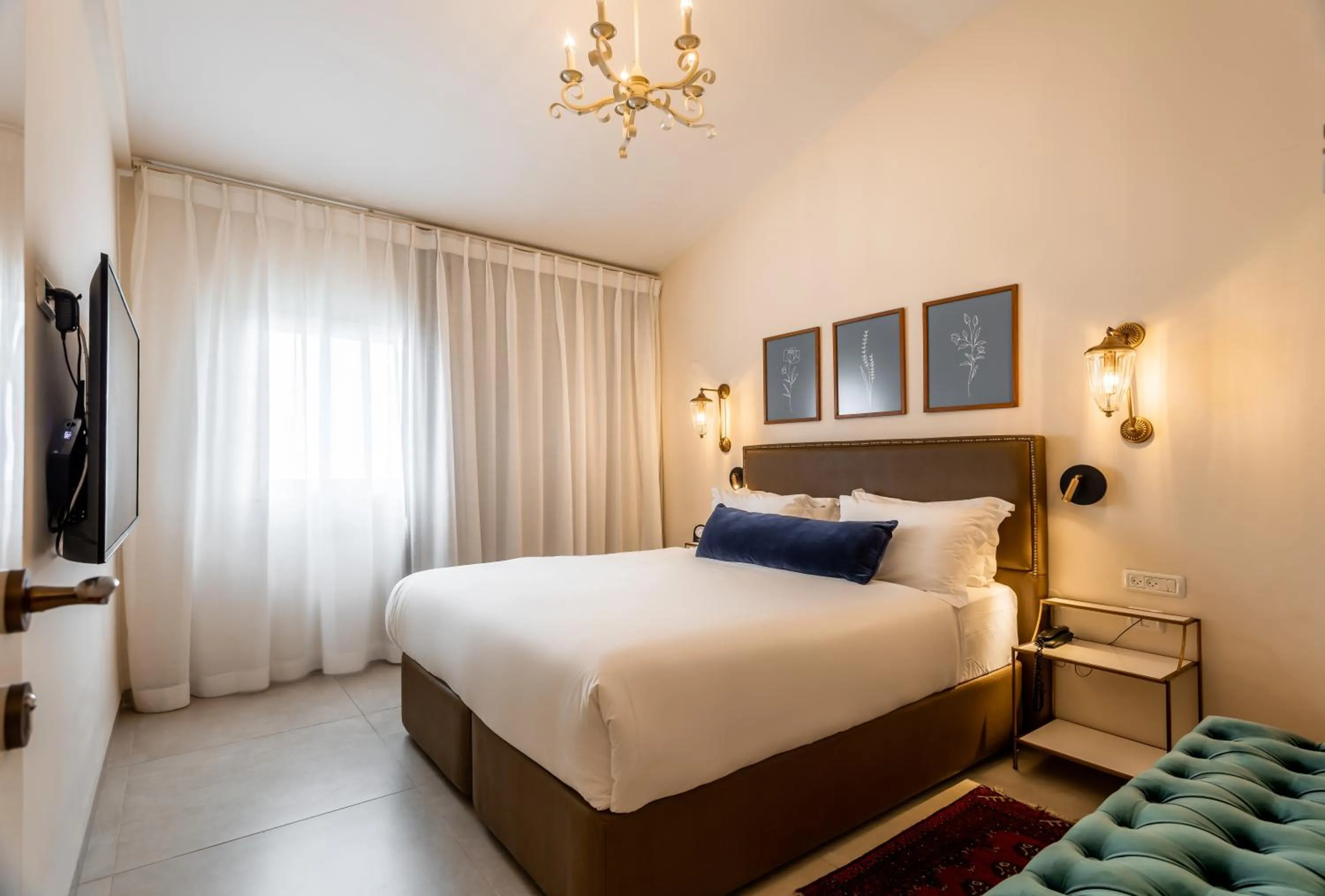 Bed in Amirey Hagalil Boutique Hotel