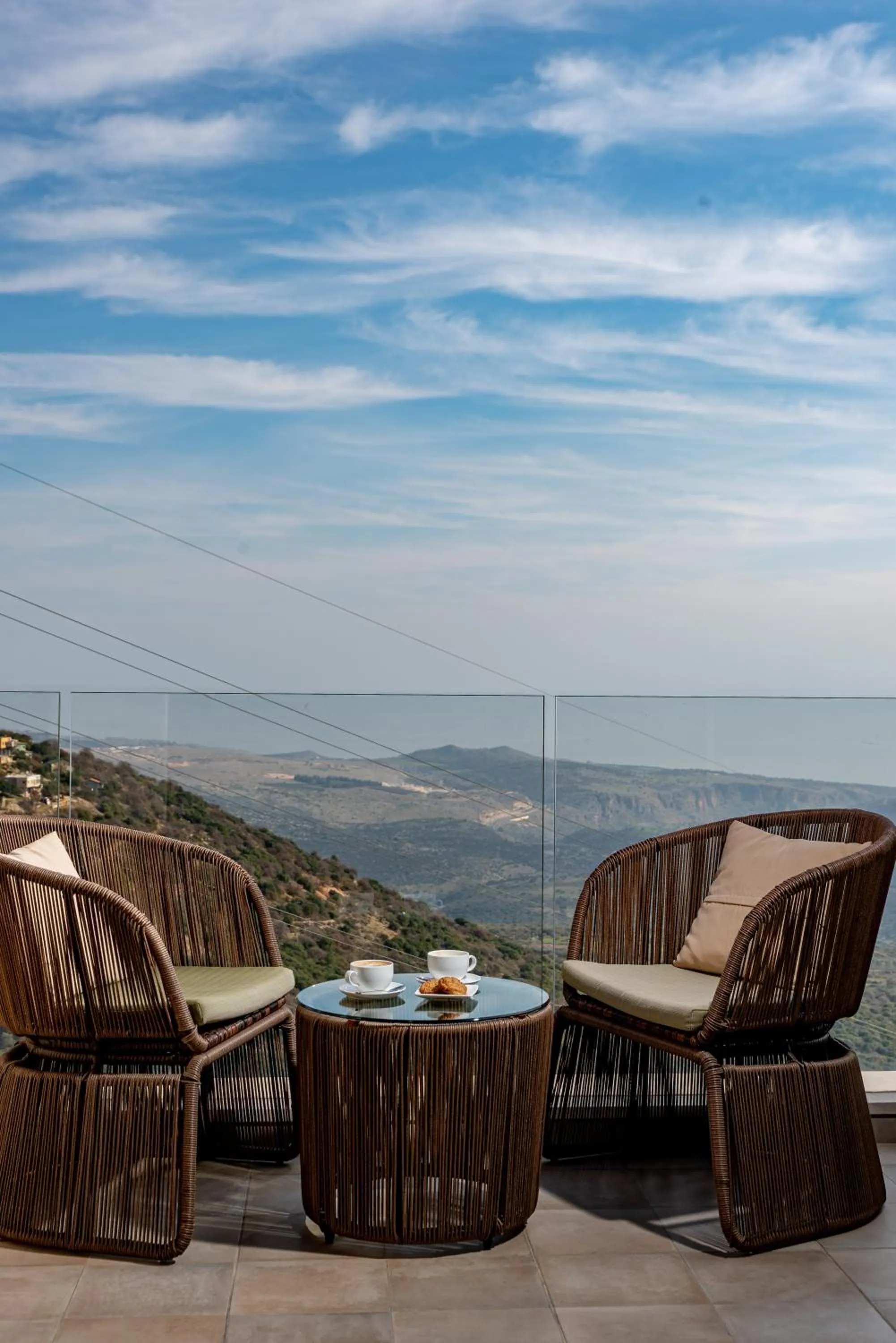 Balcony/Terrace in Amirey Hagalil Boutique Hotel
