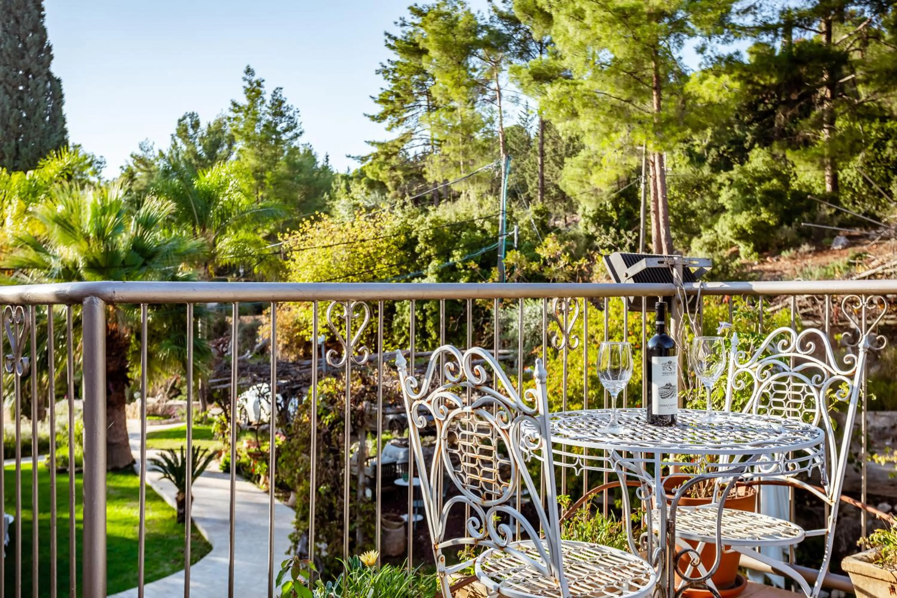 Balcony/Terrace in Amirey Hagalil Boutique Hotel