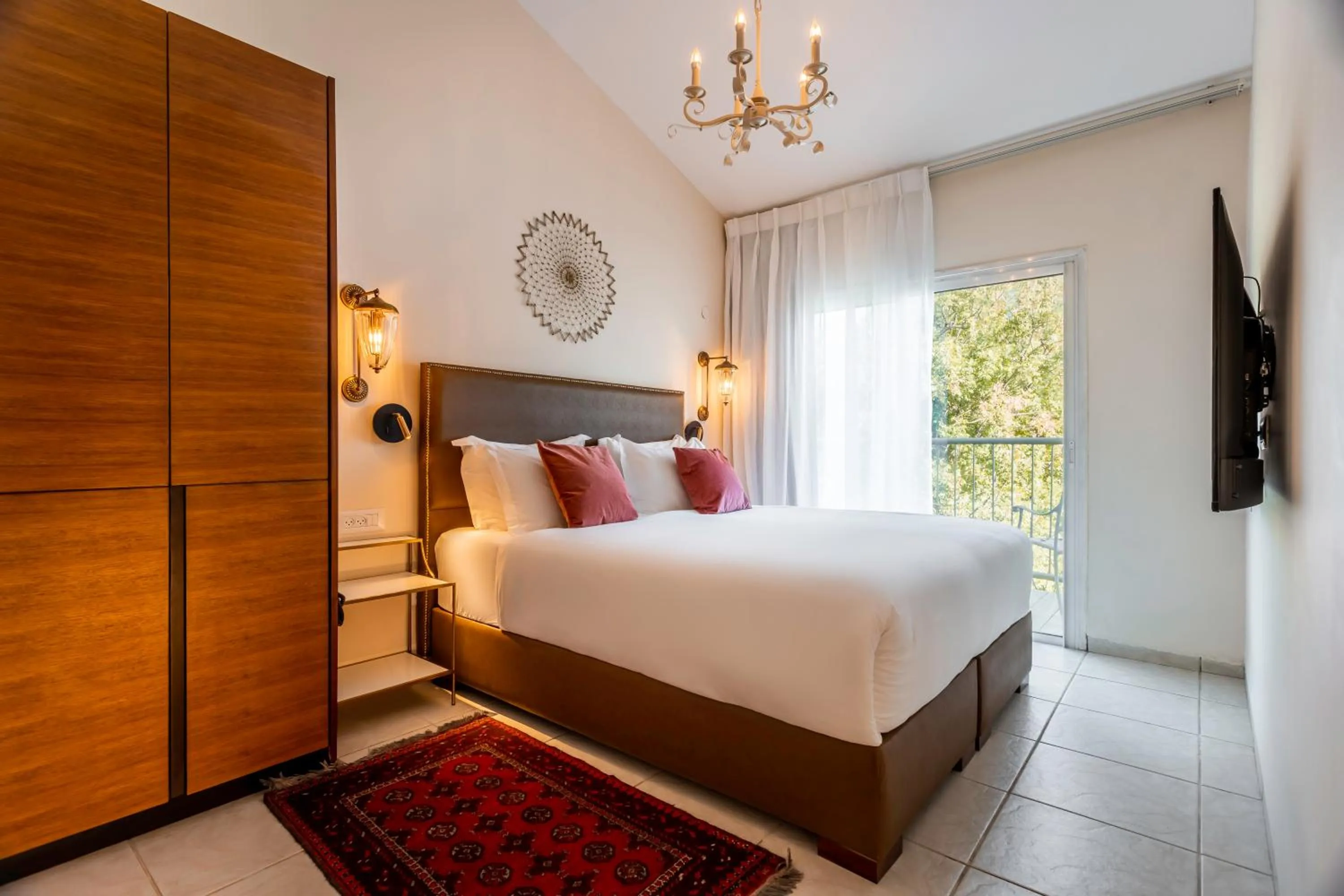 Bed in Amirey Hagalil Boutique Hotel