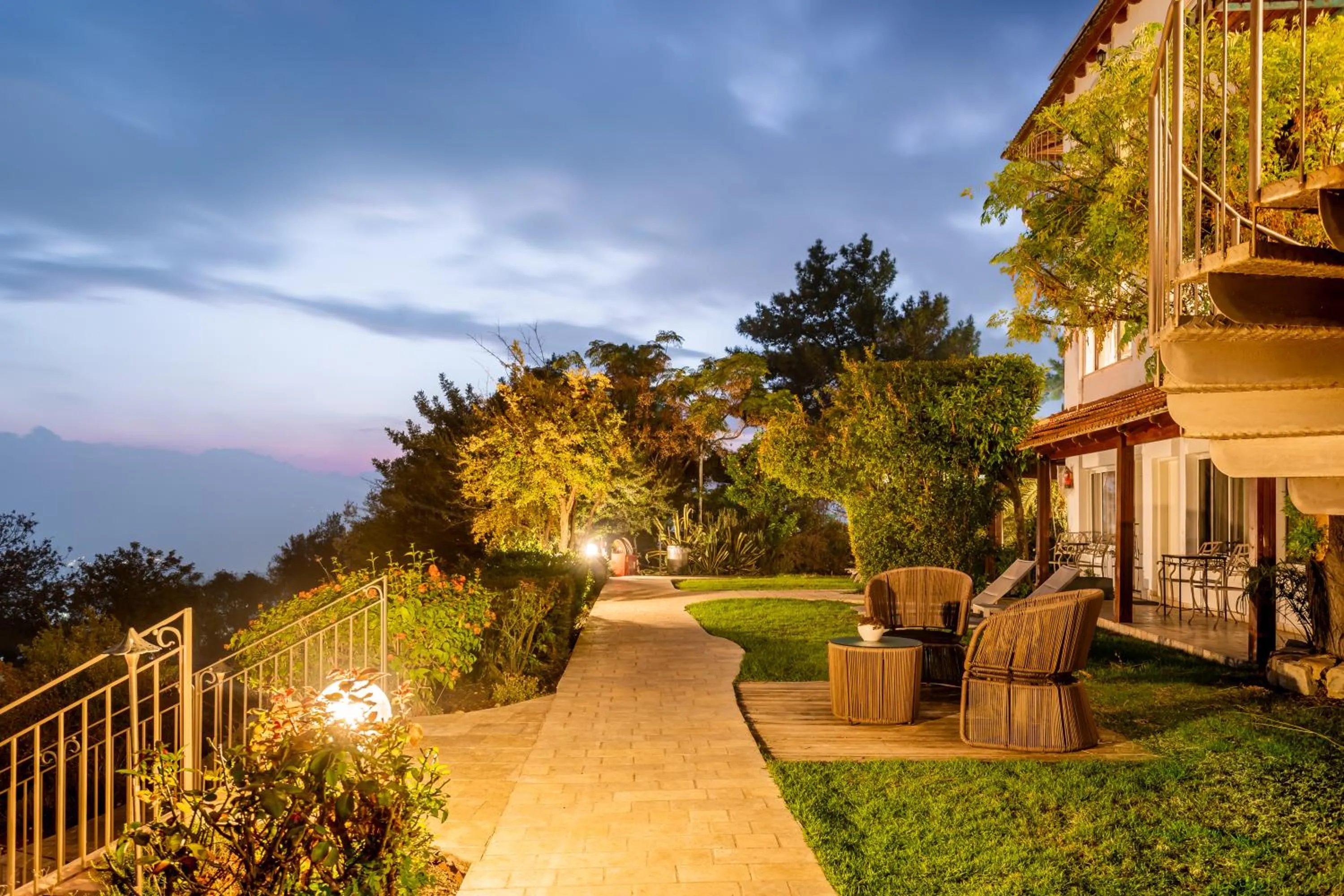 Natural landscape in Amirey Hagalil Boutique Hotel