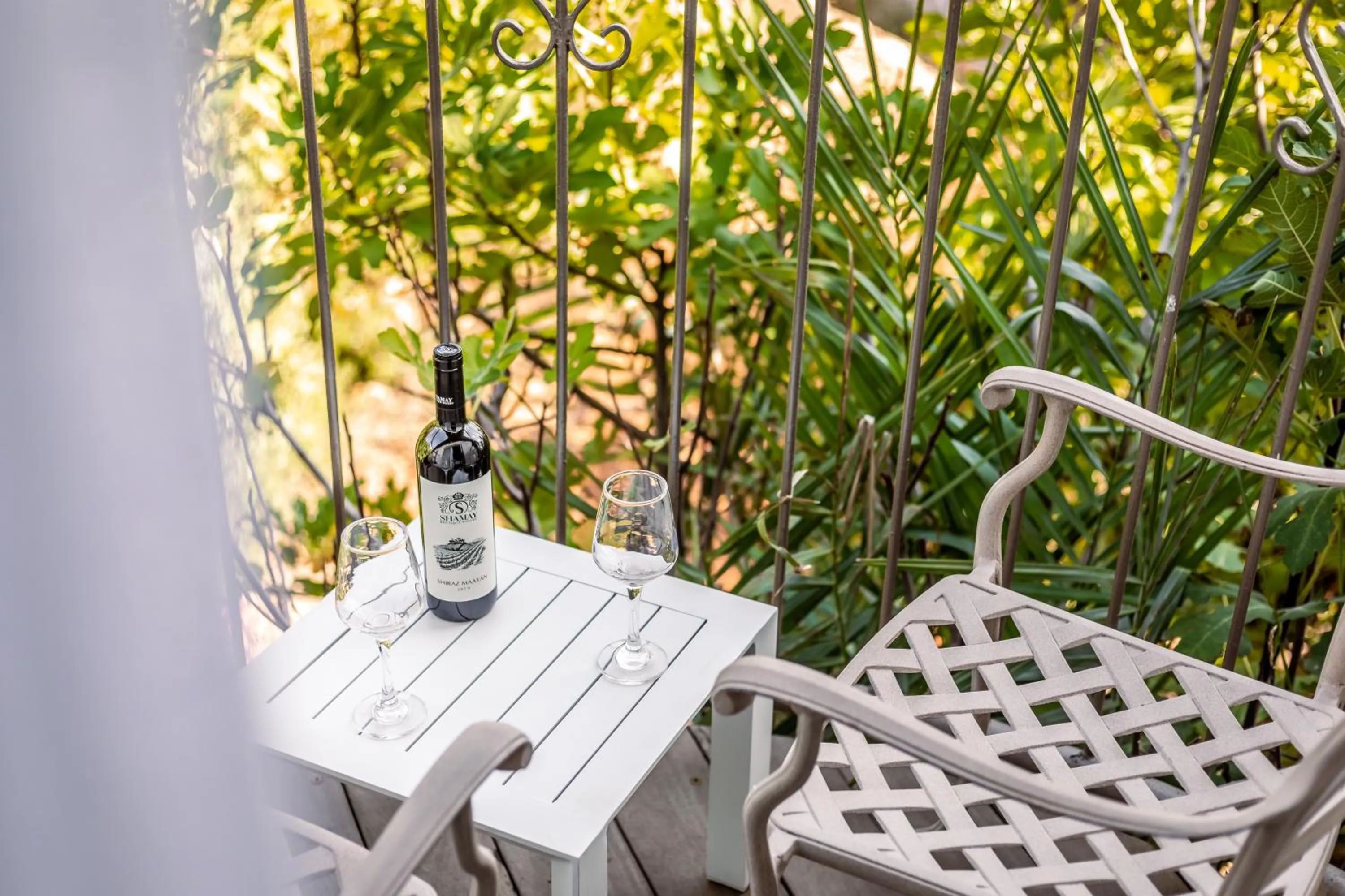 Balcony/Terrace in Amirey Hagalil Boutique Hotel