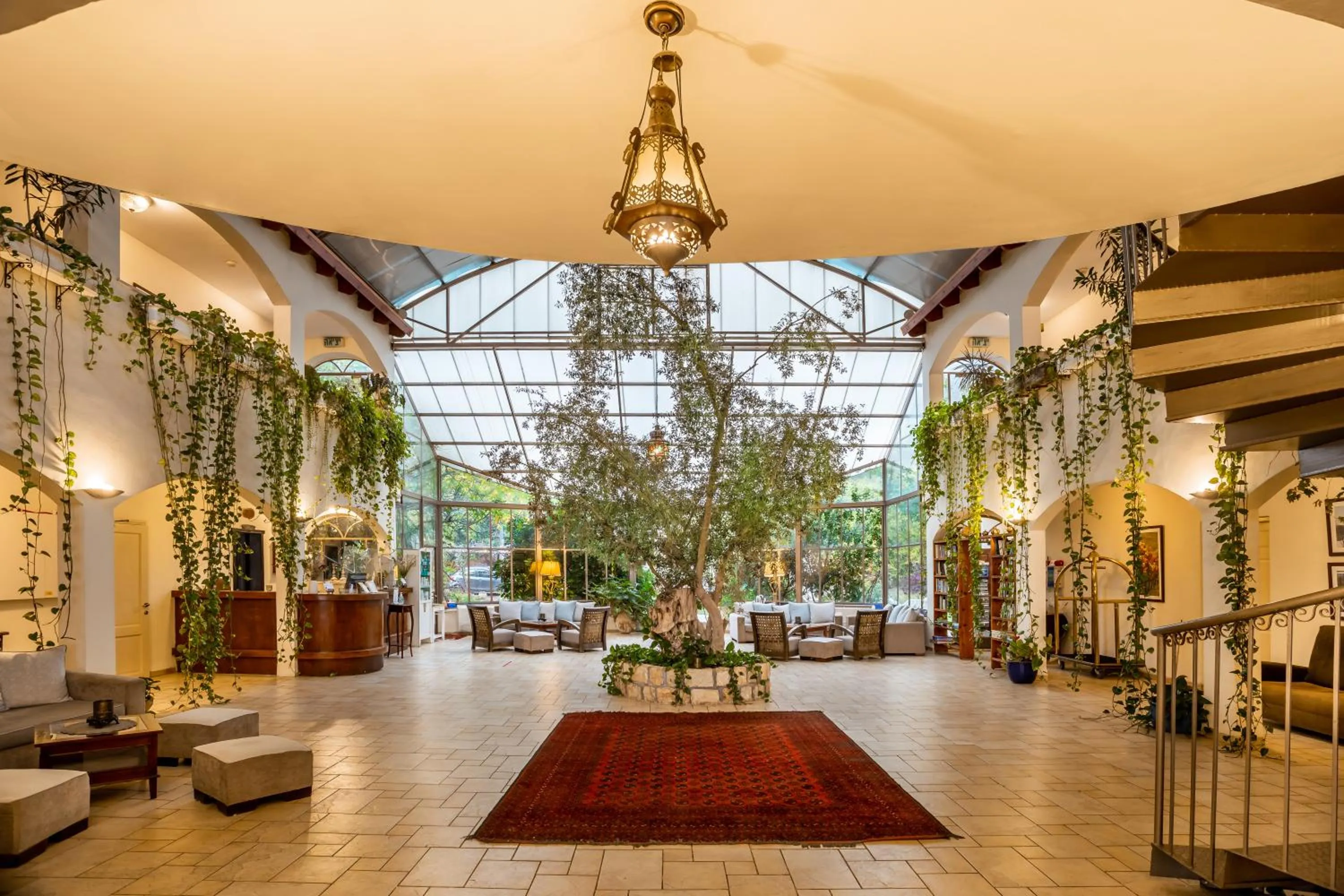 Lobby or reception in Amirey Hagalil Boutique Hotel