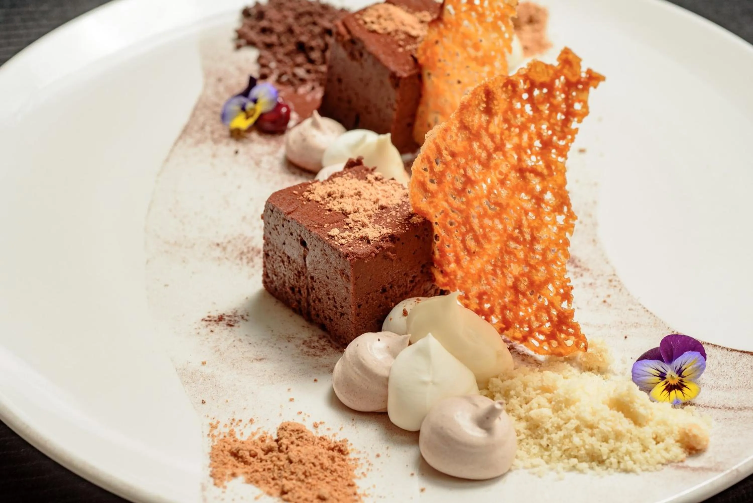 Food close-up in Amirey Hagalil Boutique Hotel