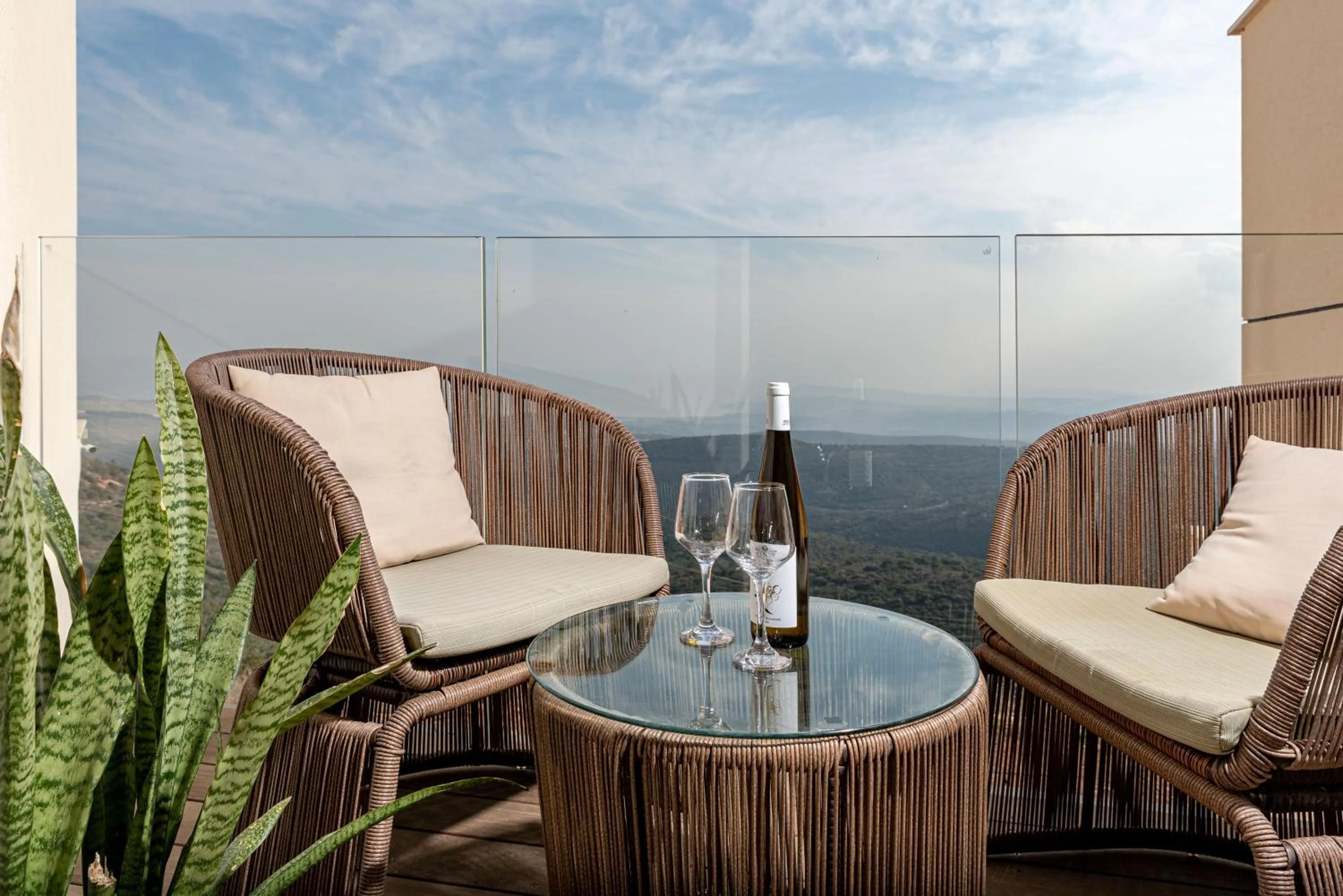 Balcony/Terrace in Amirey Hagalil Boutique Hotel