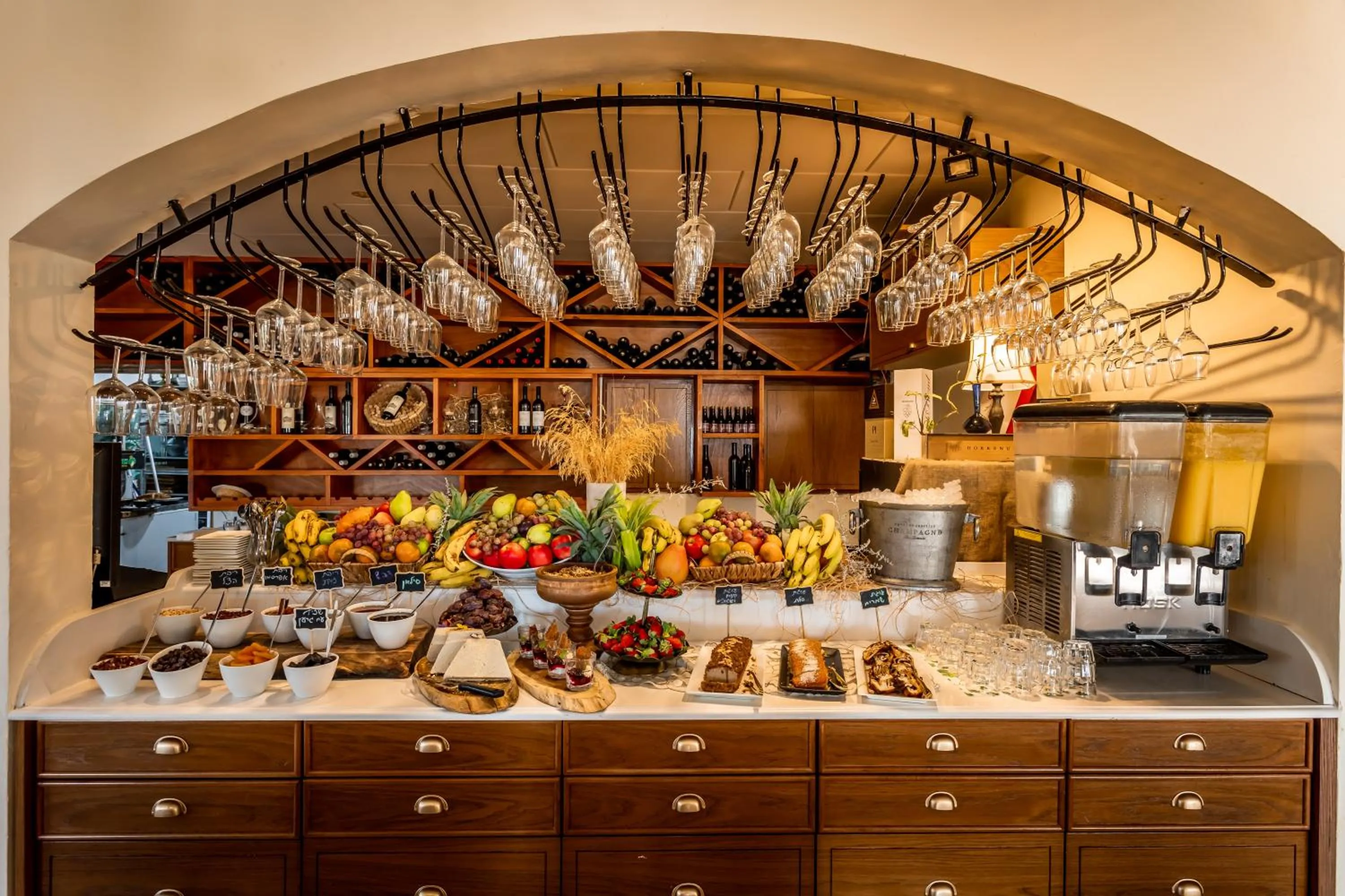 Breakfast in Amirey Hagalil Boutique Hotel