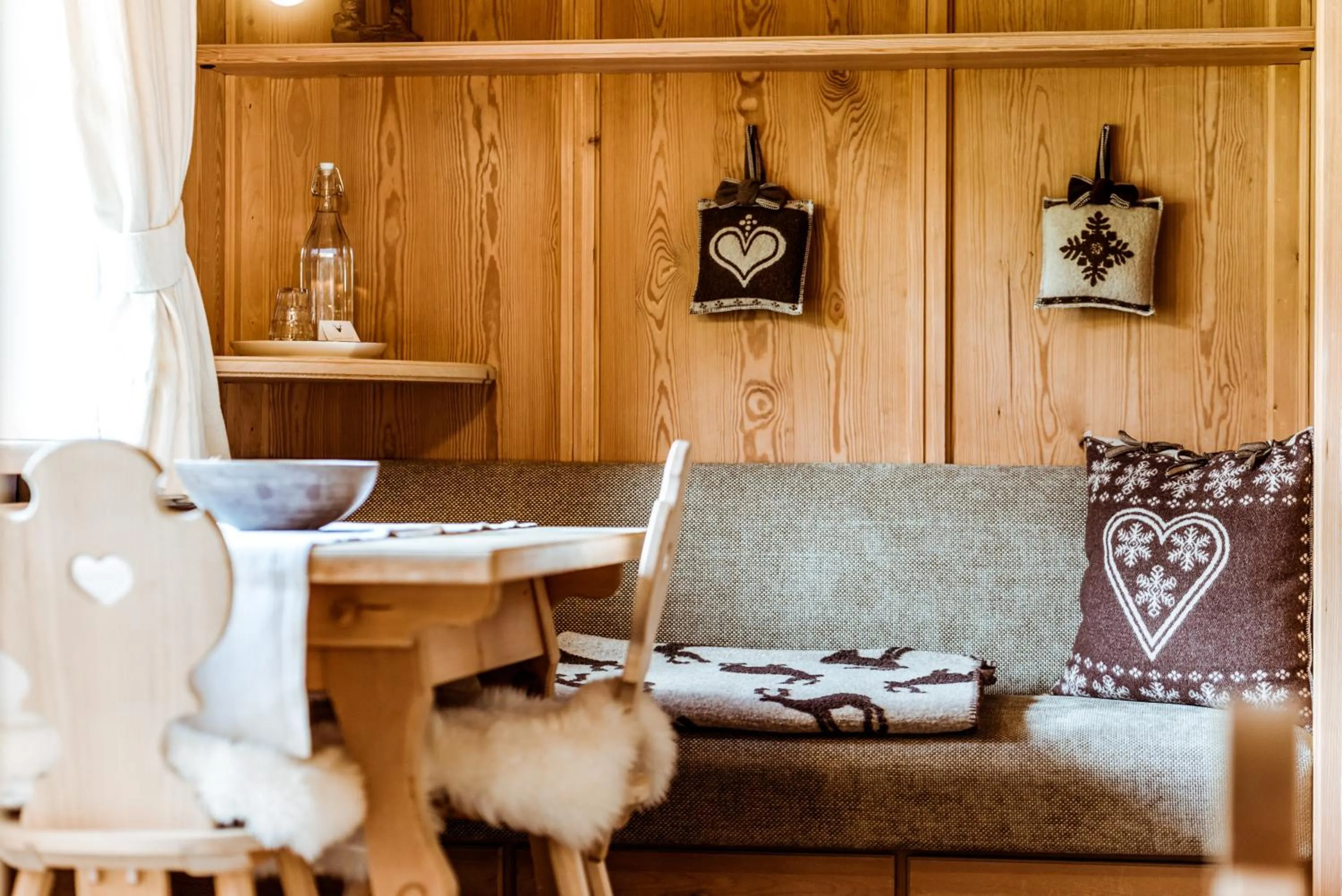 Living room in Mountain Chalet Pra Ronch