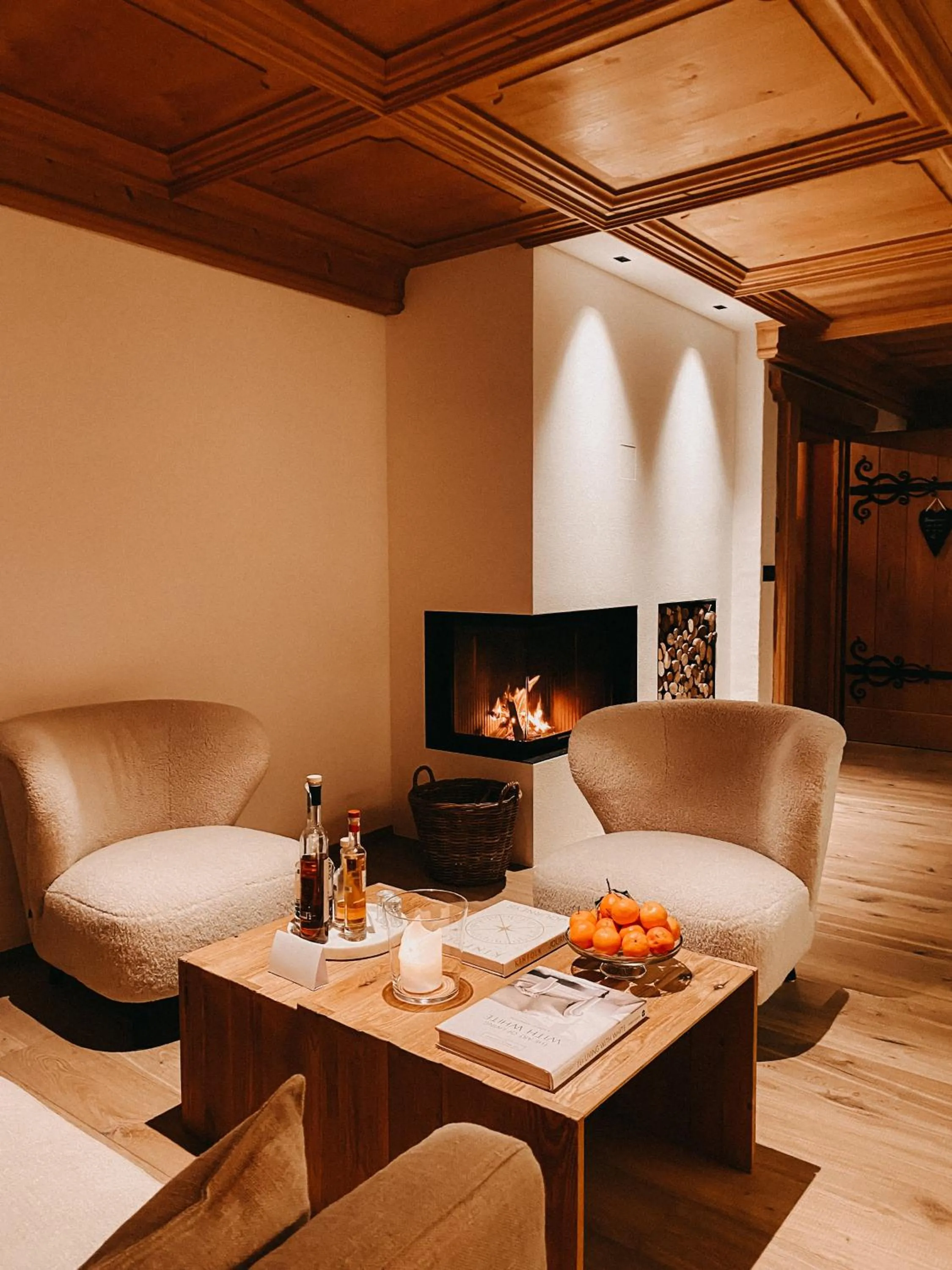 Living room in Mountain Chalet Pra Ronch