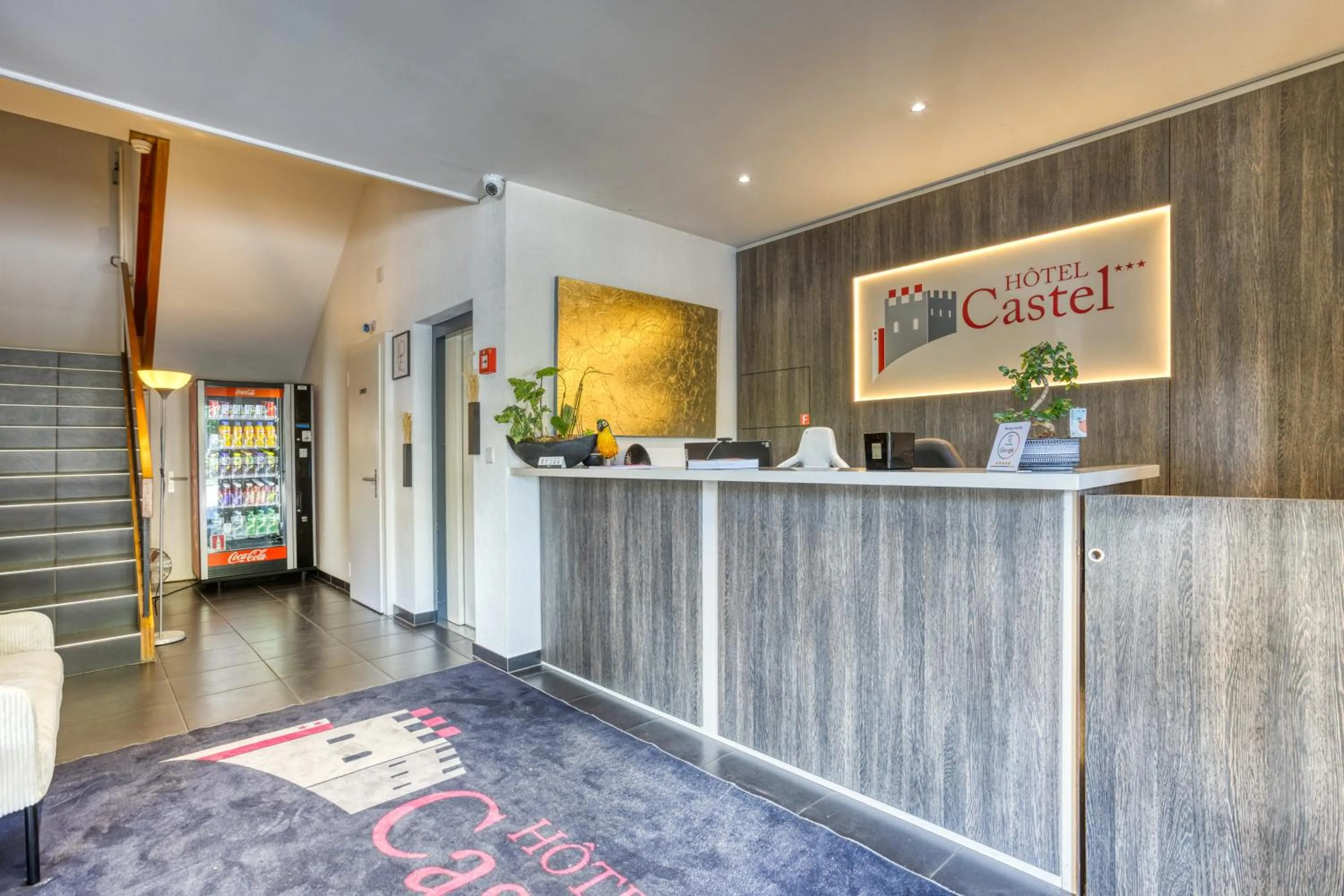 Lobby or reception in Hotel Castel