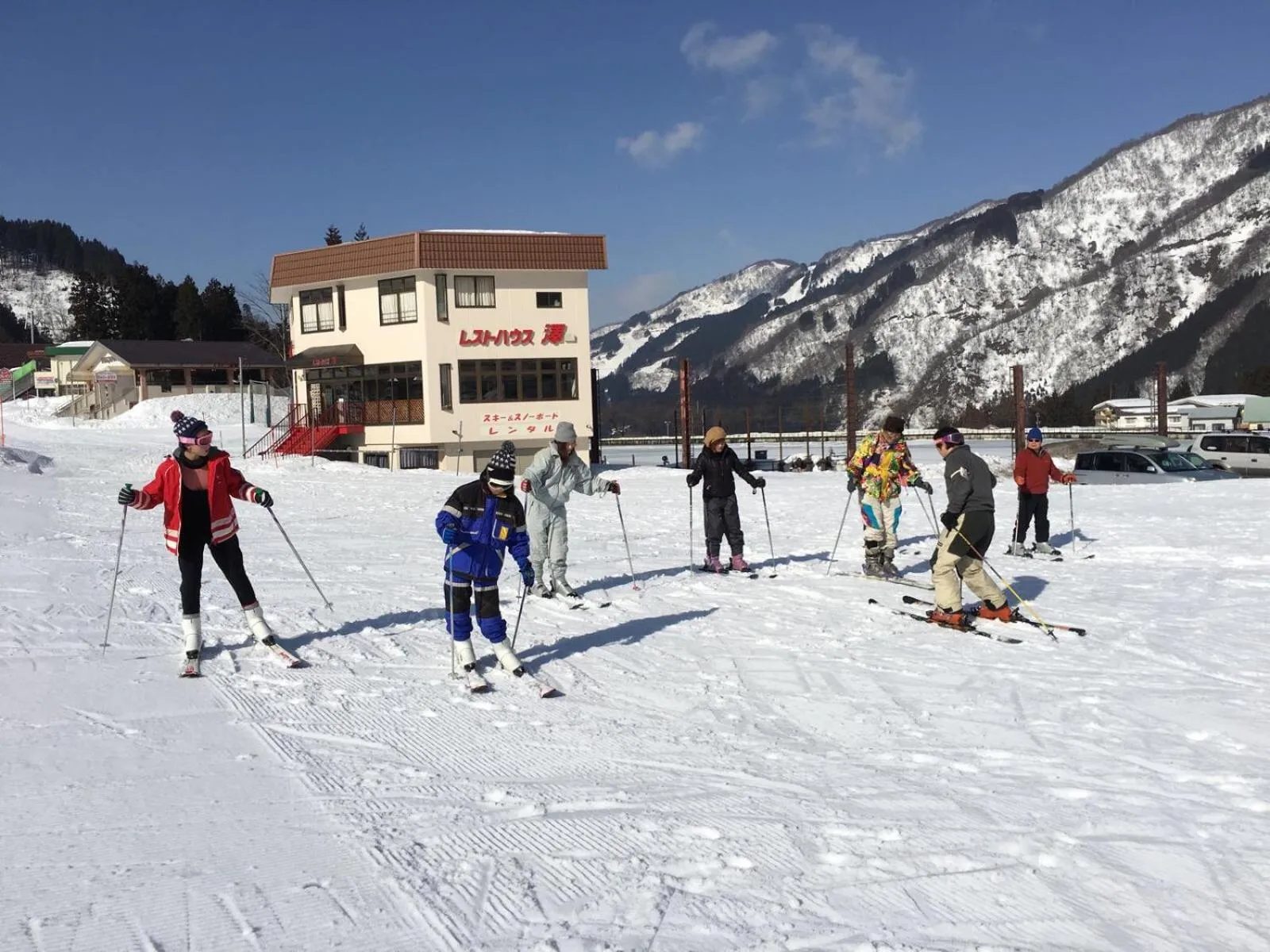 Skiing in B&B Neagari