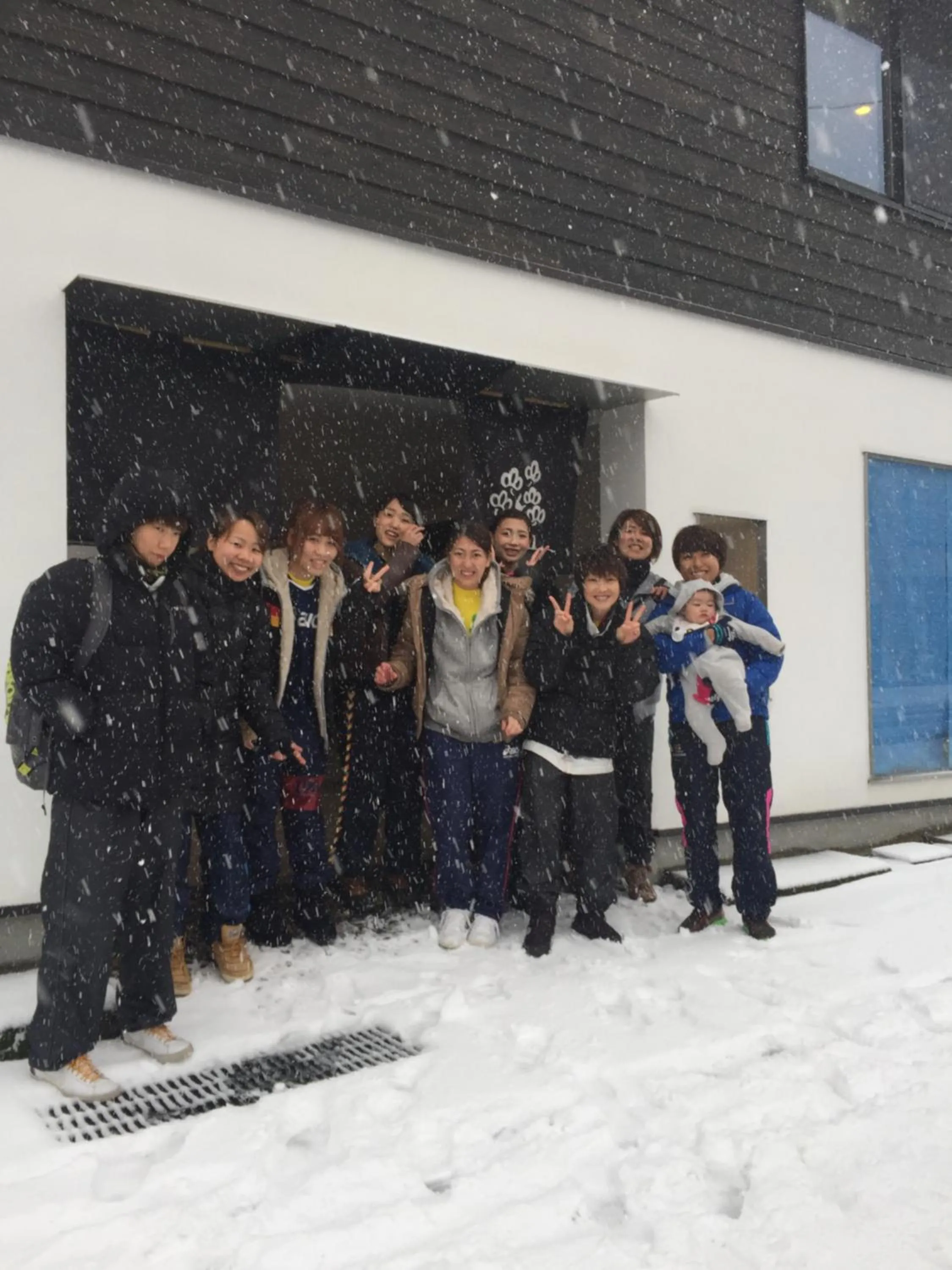 group of guests in B&B Neagari