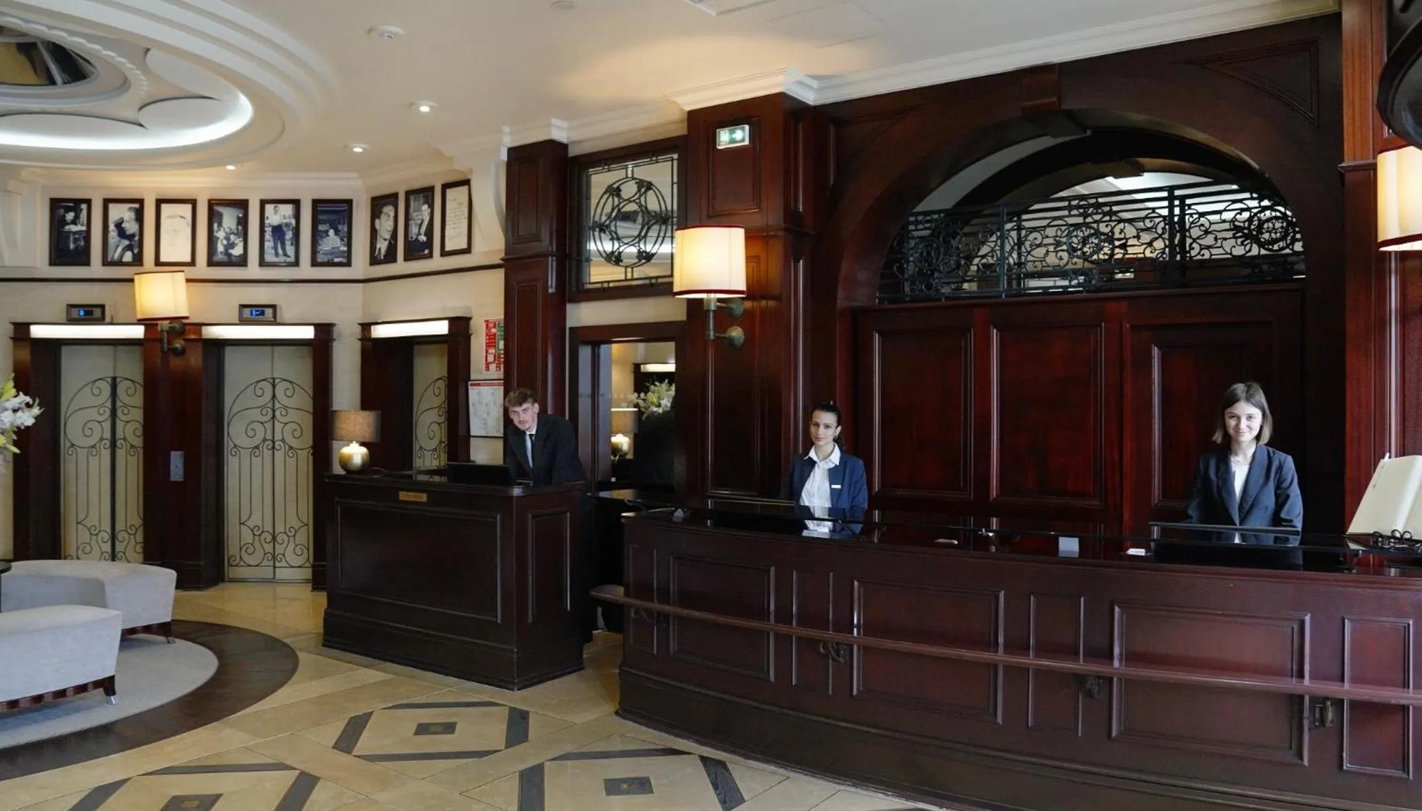 Lobby or reception in Hôtel Pont Royal Paris