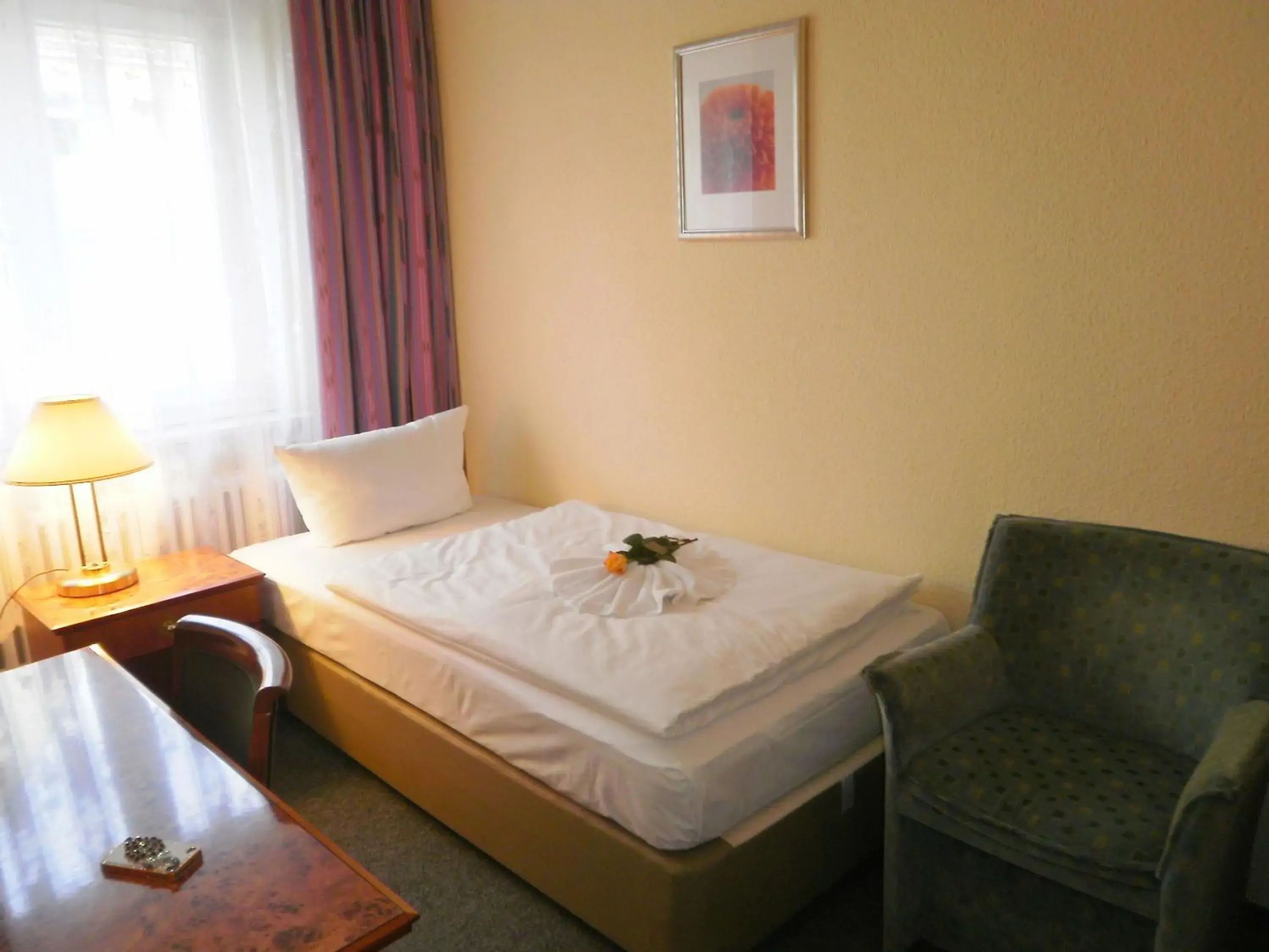 Single Room with Shared Bathroom in Hotel Amadeus Central Single Room with Shared Bathroom in Hotel Amadeus Central