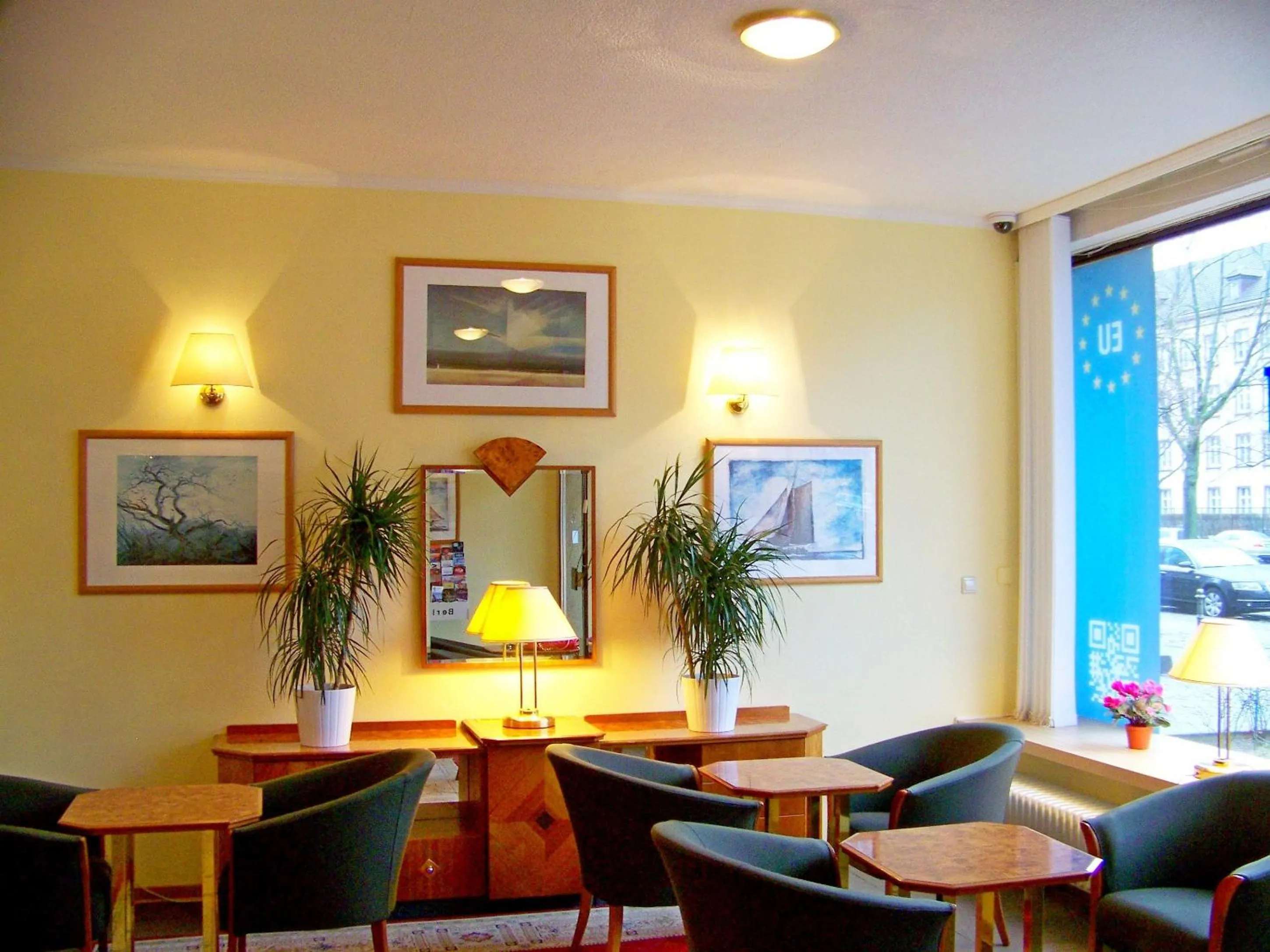 Lobby or reception in Hotel Amadeus Central