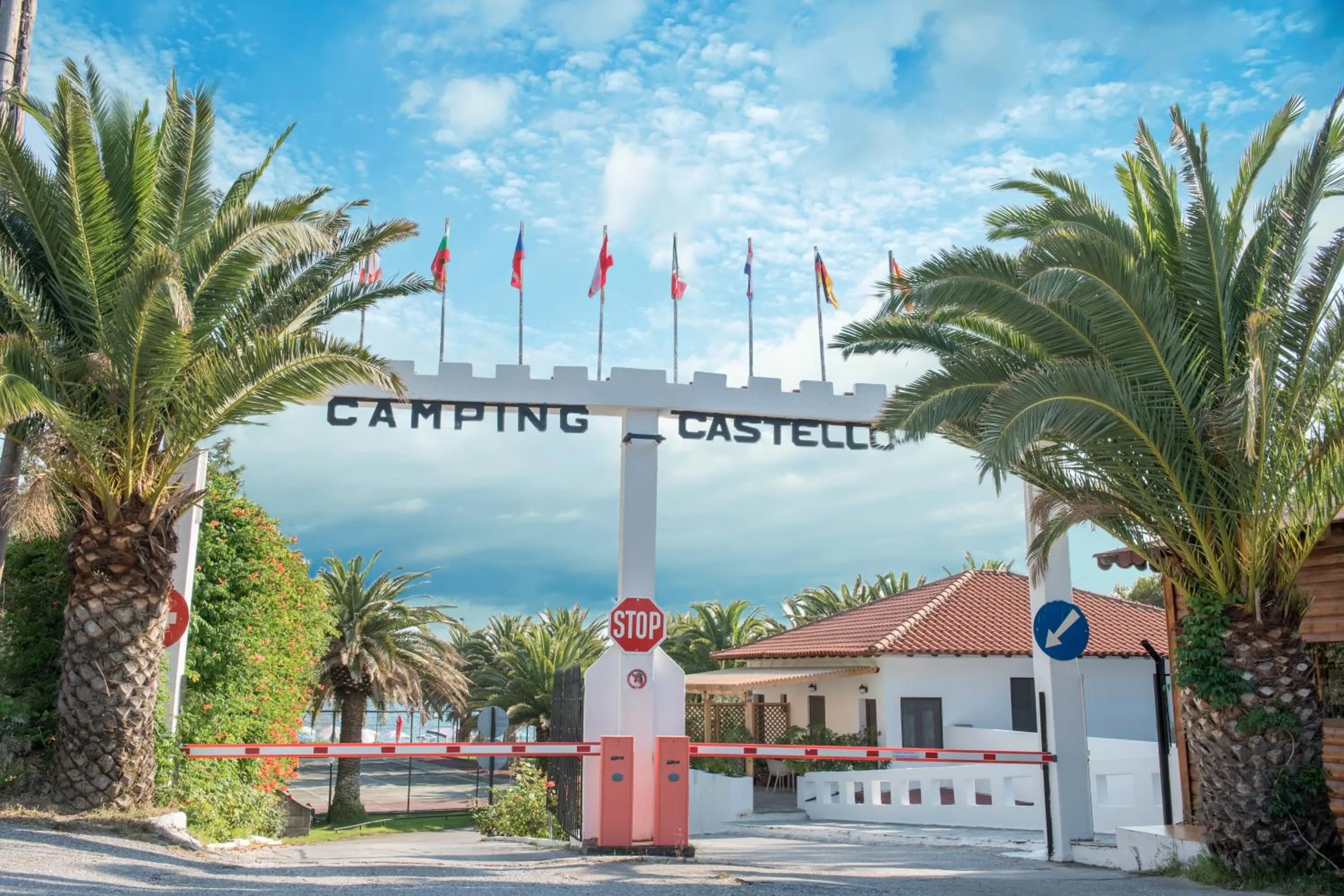 Facade/entrance in Camping Castello
