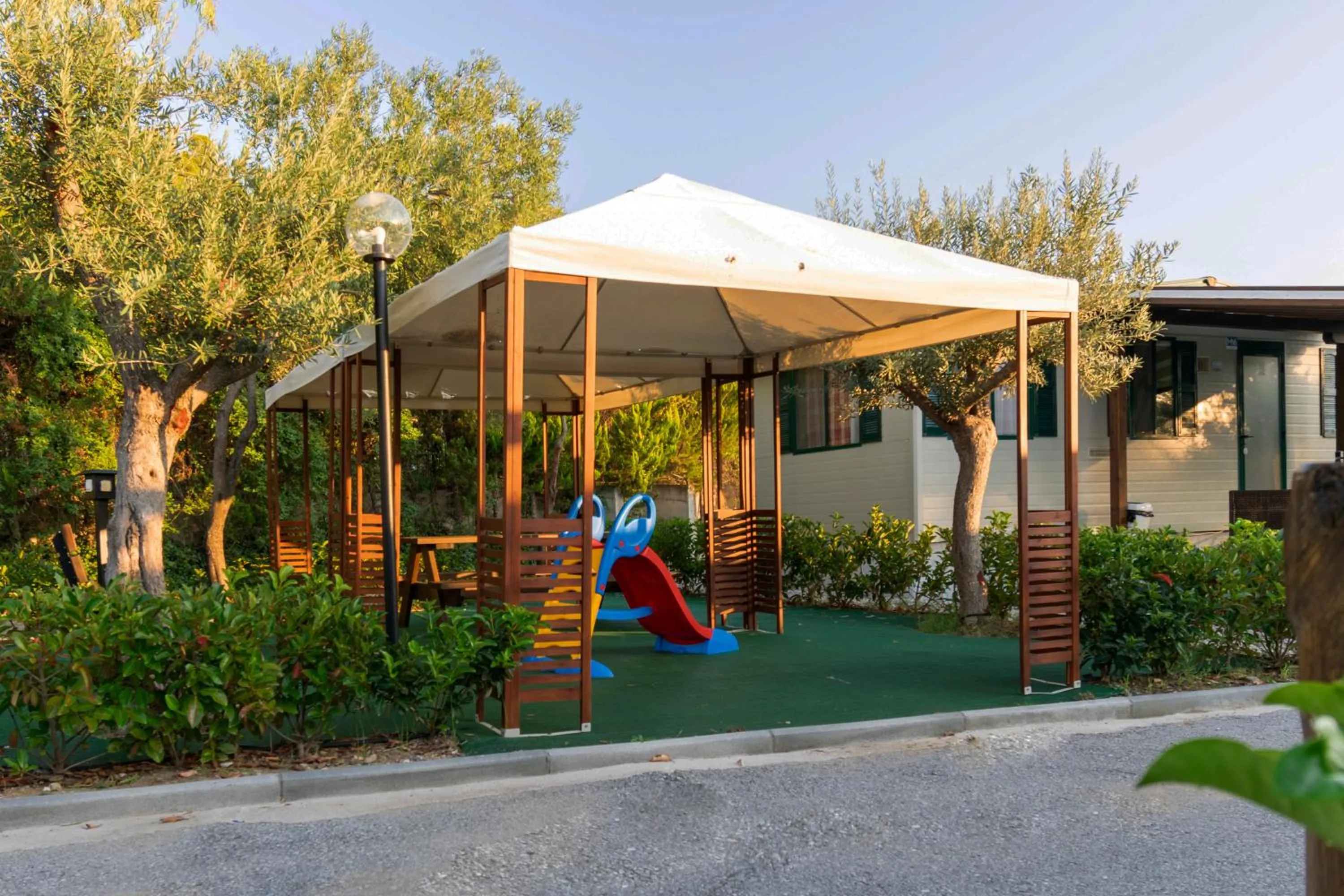 Children play ground in Camping Castello