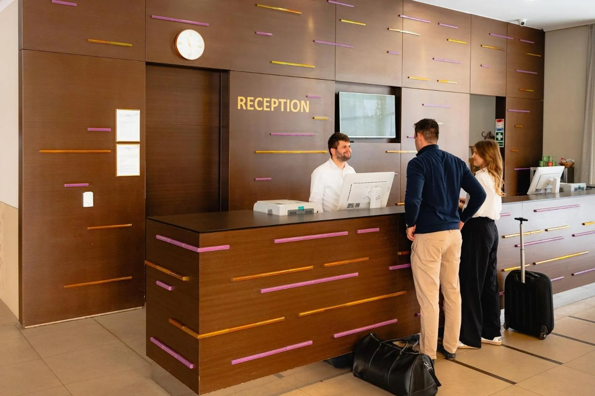 Lobby or reception in Corso Hotel Pécs