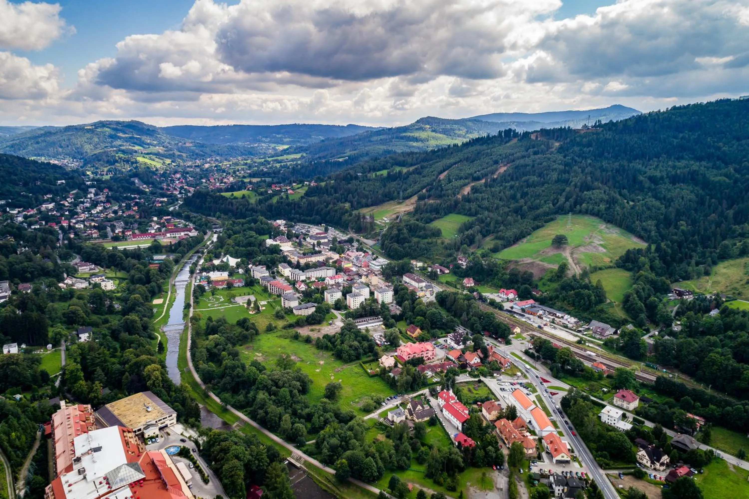 Bird's eye view in Willa Monte