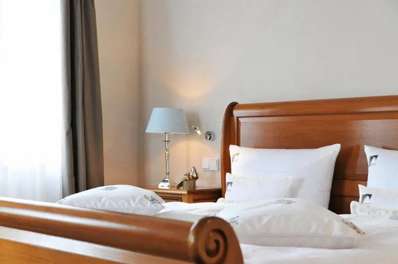 Bed in Hotel Herrnschloesschen