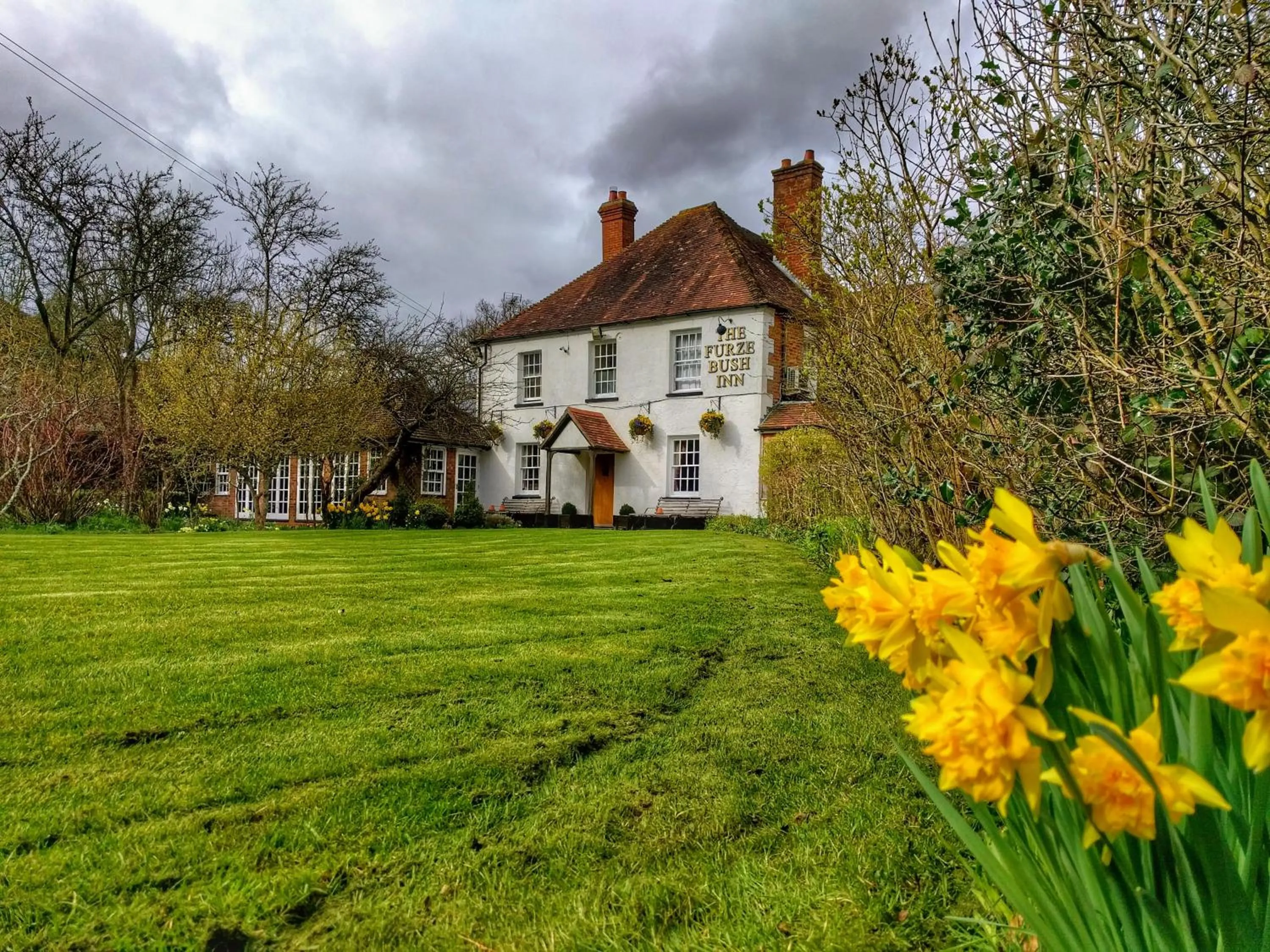 Facade/entrance in The Furze Bush Inn