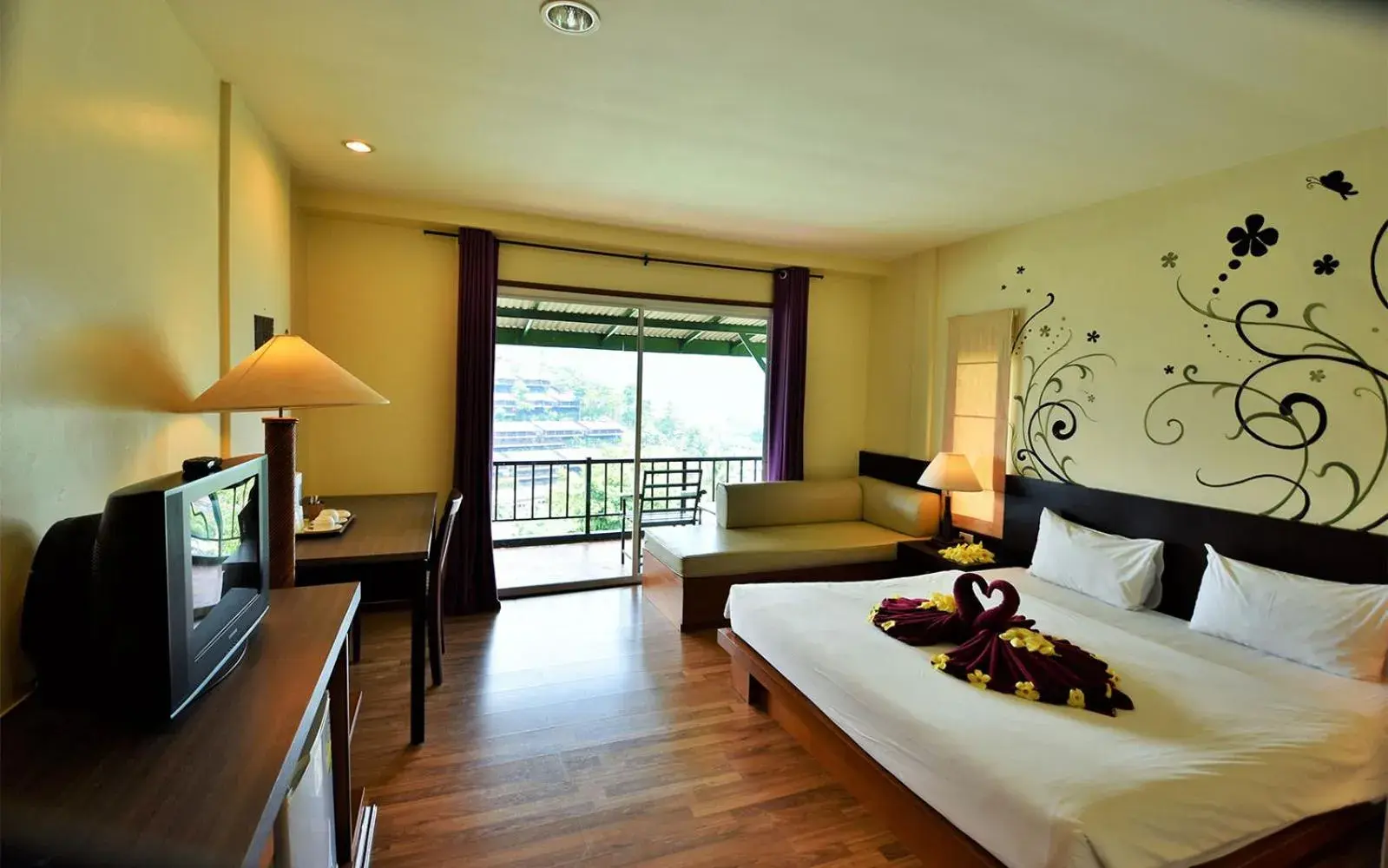 Bedroom, Bed in Phi Phi Arboreal Resort Bedroom, Bed in Phi Phi Arboreal Resort