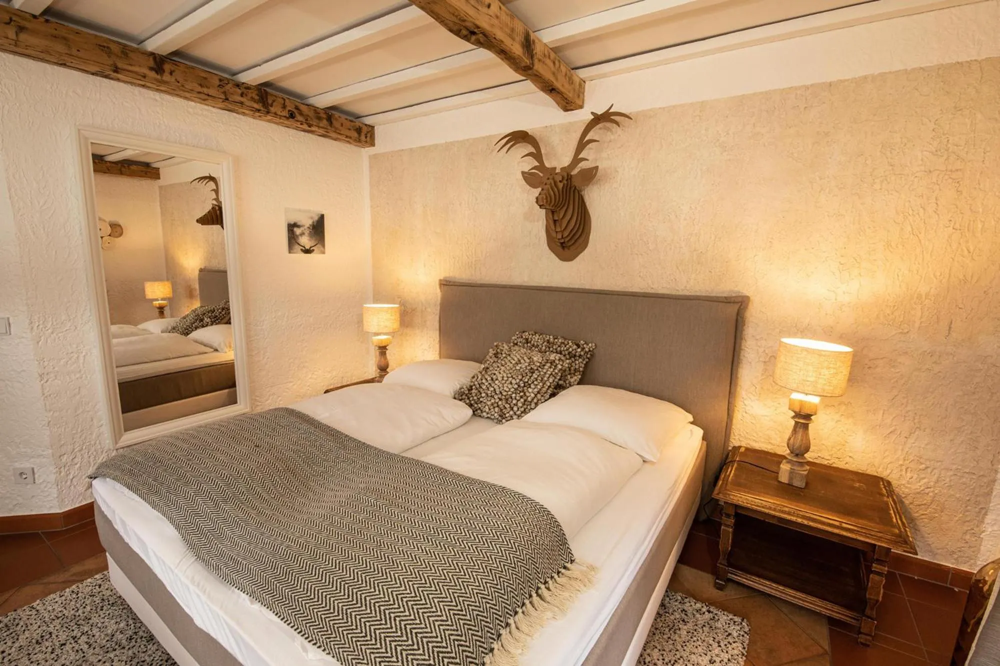 Bed in Landhaus Diedert