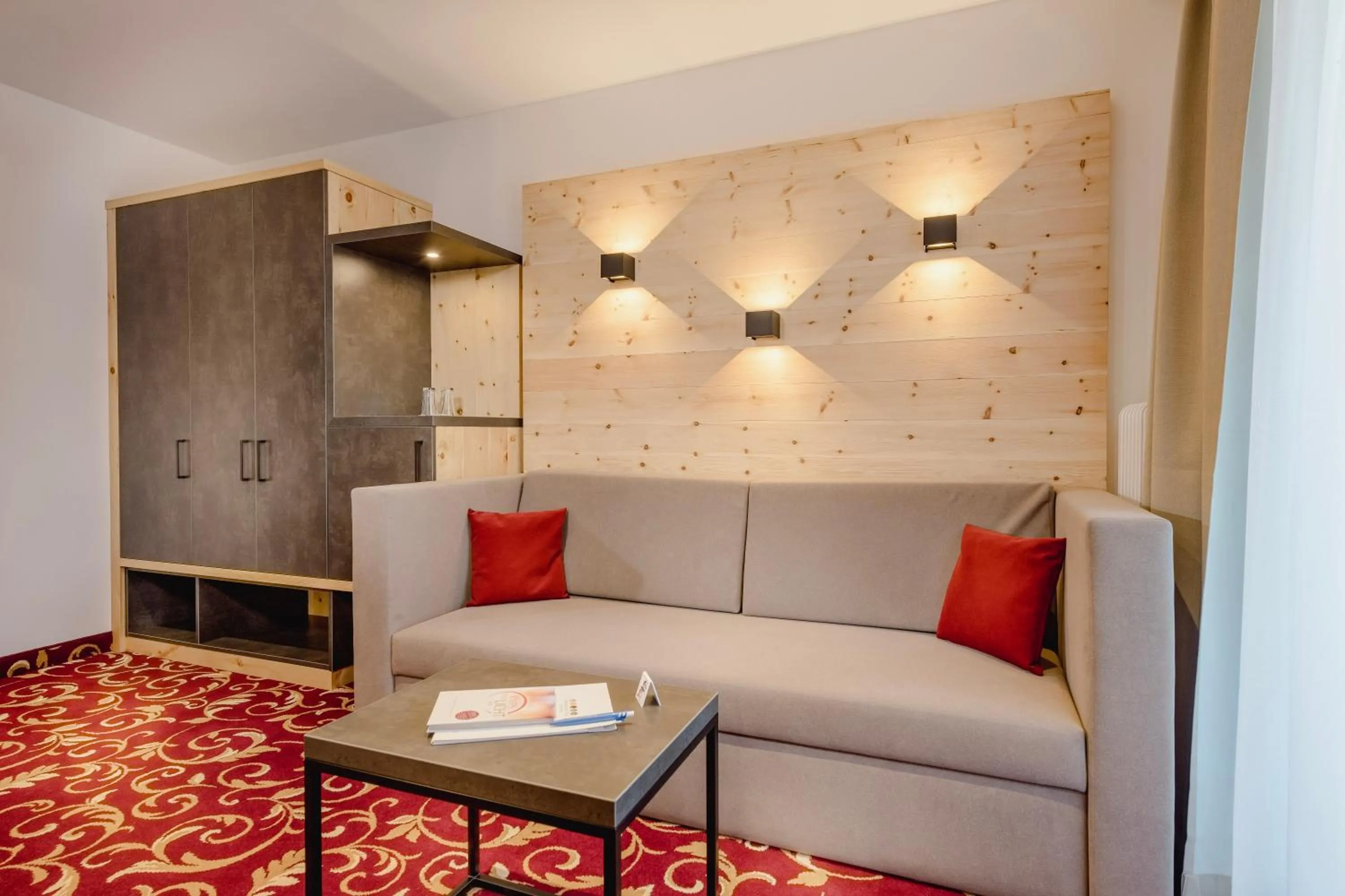 Seating area in Hotel Alpina - Thermenhotels Gastein