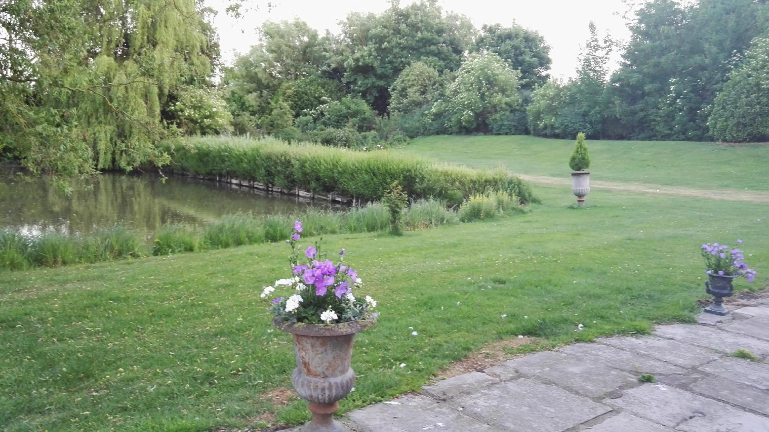 Garden view in les Bovrieres