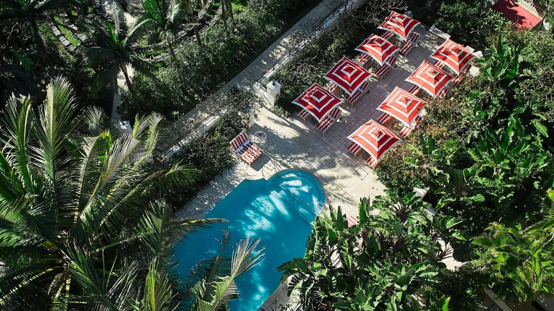Swimming pool in The Oyster Box