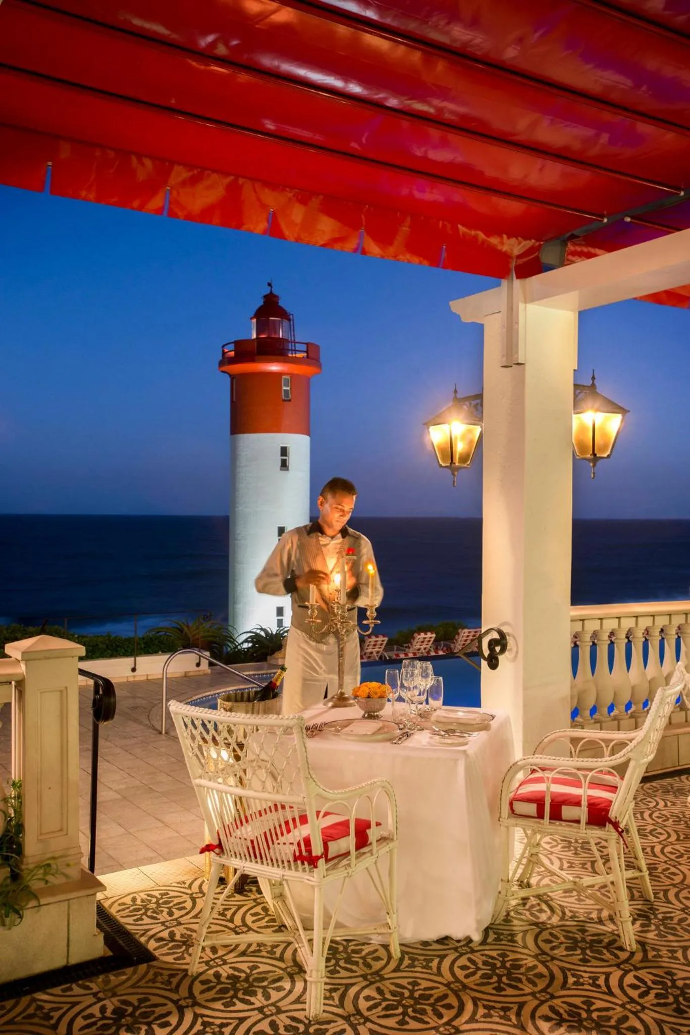 Balcony/Terrace in The Oyster Box