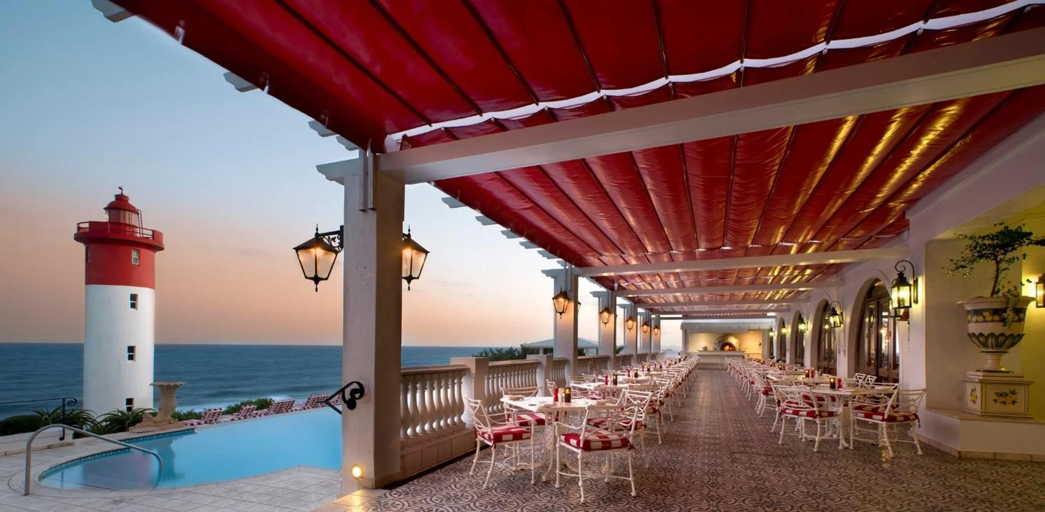 Balcony/Terrace in The Oyster Box