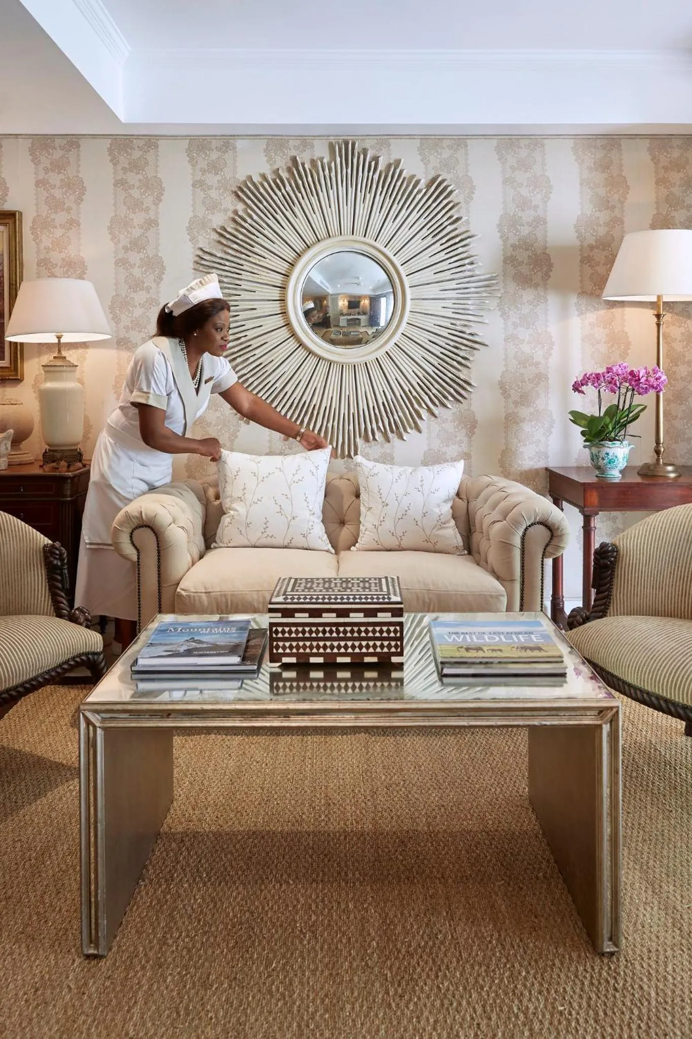 Bedroom in The Oyster Box