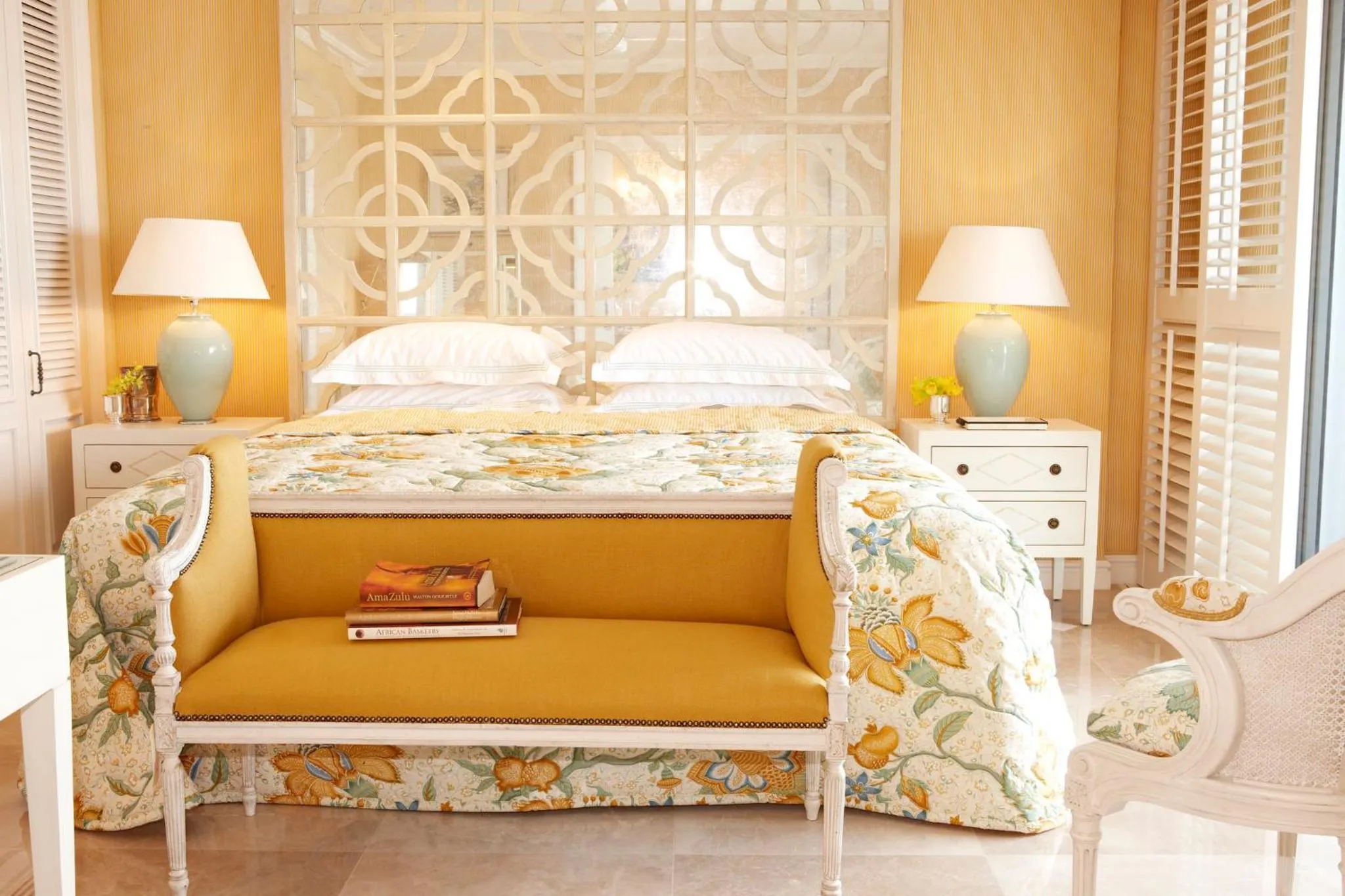 Photo of the whole room, Bed in The Oyster Box