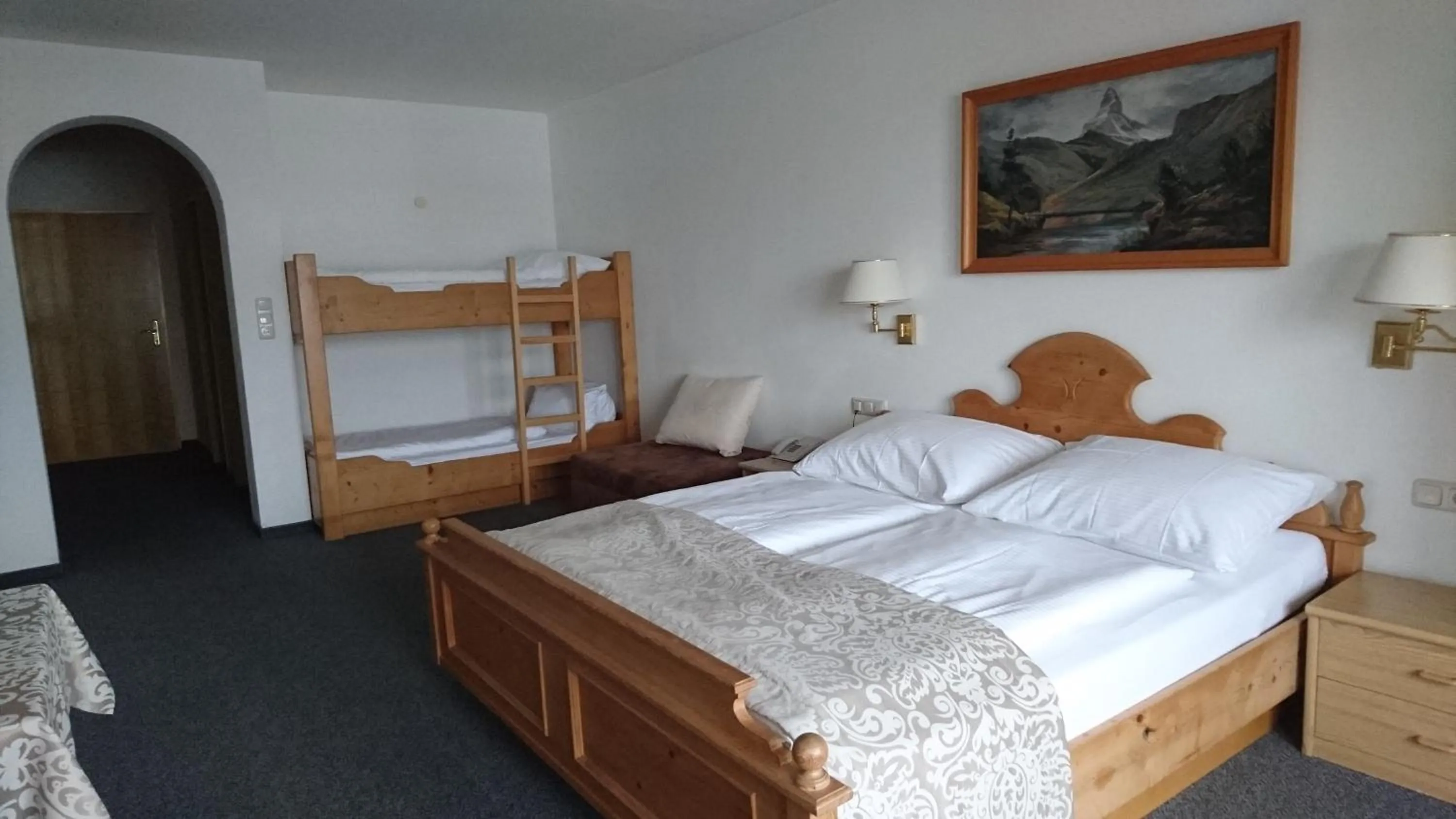 Photo of the whole room, Bed in Hotel Wiesenegg