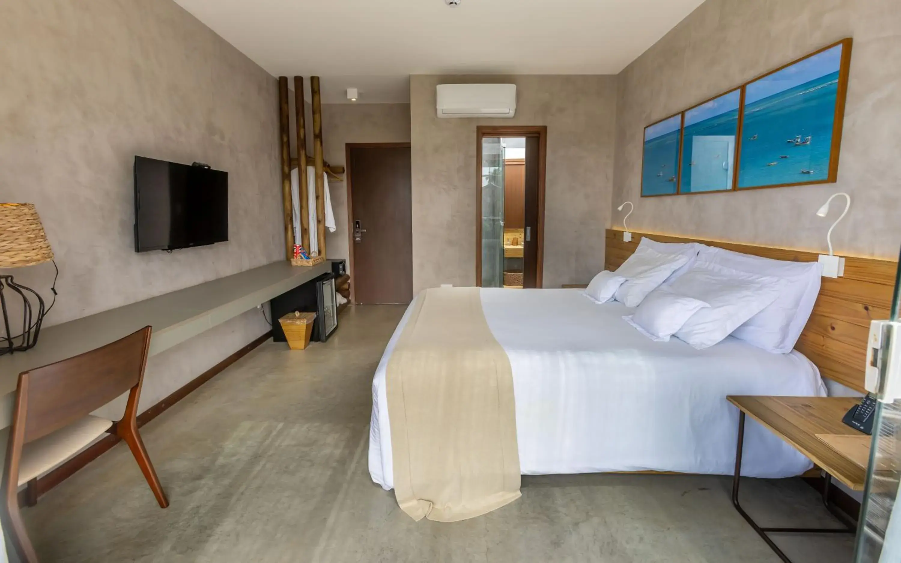 Suite With Balcony and King-size bed With Sea Side View - Bromélia in Flor de Lis Exclusive Hotel Suite With Balcony and King-size bed With Sea Side View - Bromélia in Flor de Lis Exclusive Hotel