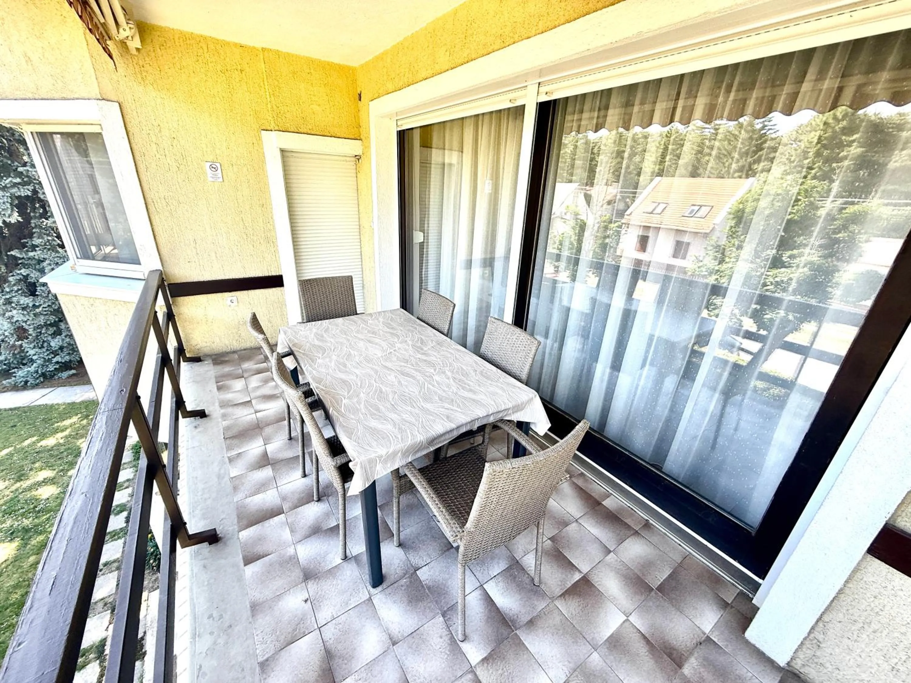 Balcony/Terrace in See Vendégház - Siófok