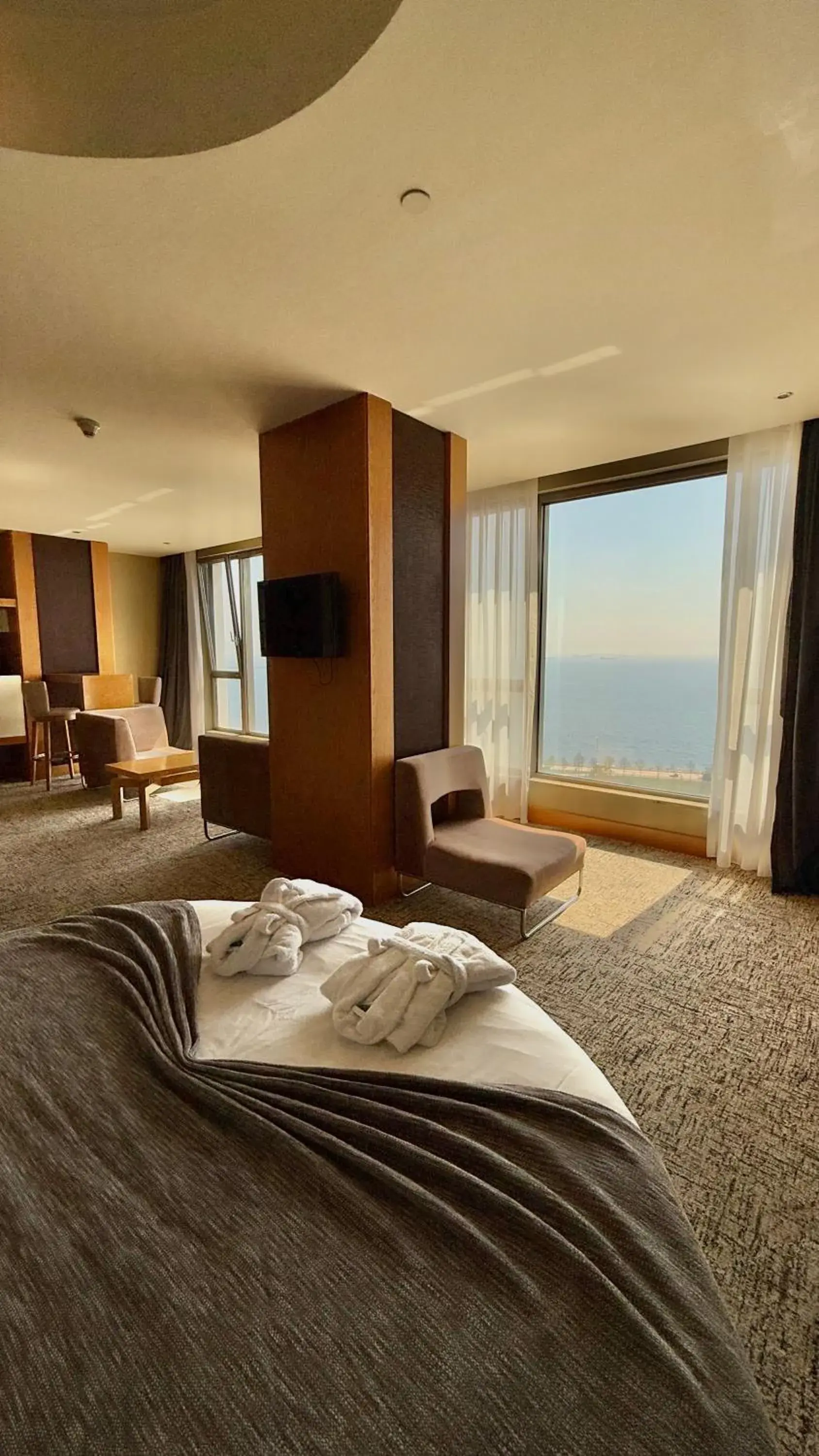 View (from property/room), Bed in The Green Park Pendik View (from property/room), Bed in The Green Park Pendik