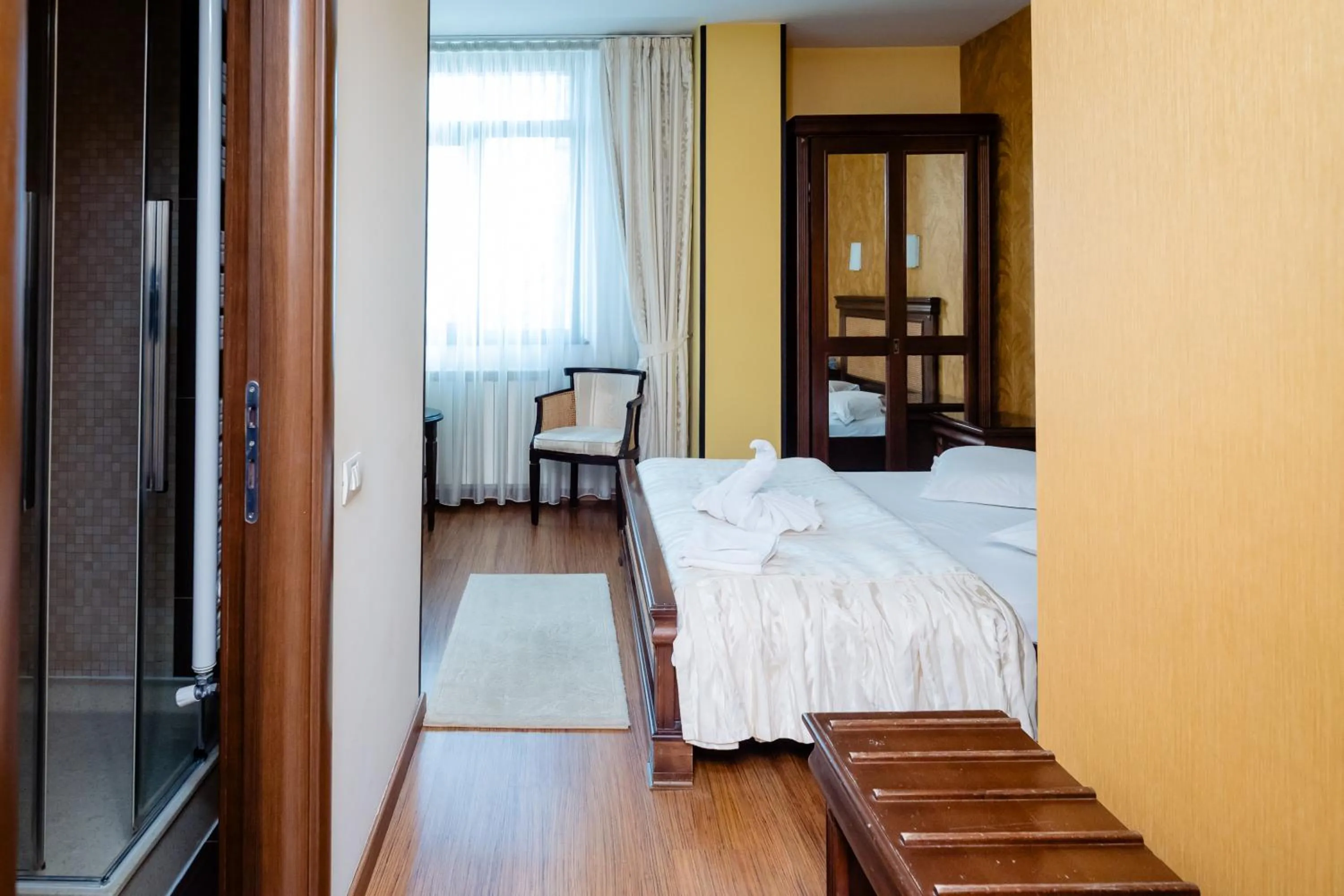 Bed in Acapulco Hotel