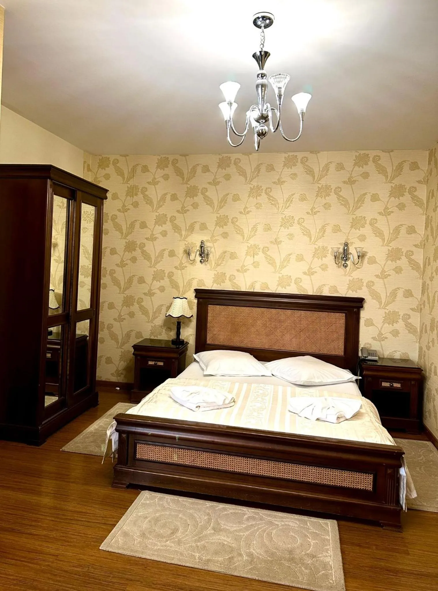 Bed in Acapulco Hotel