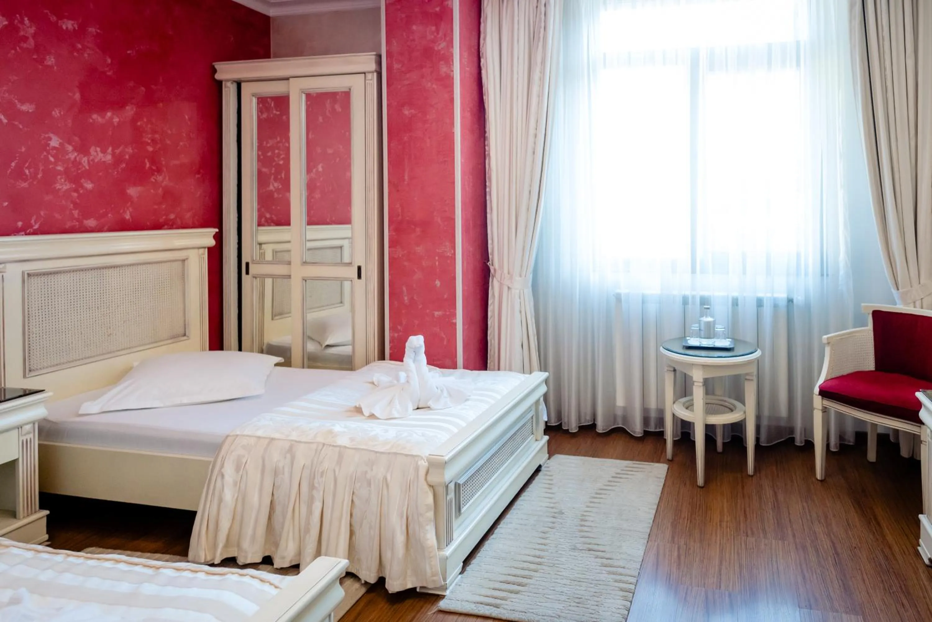 Bed in Acapulco Hotel