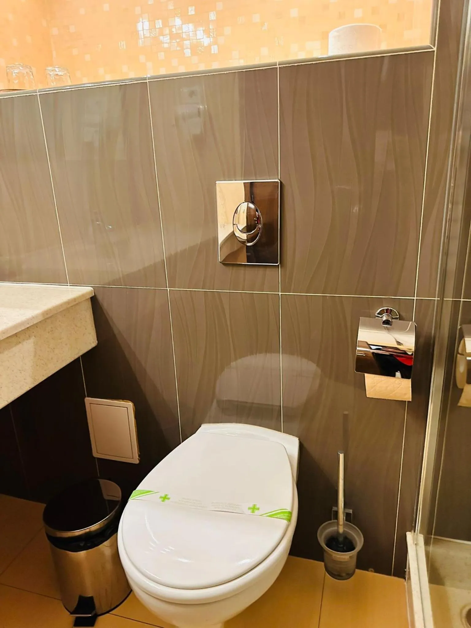 Toilet in Acapulco Hotel