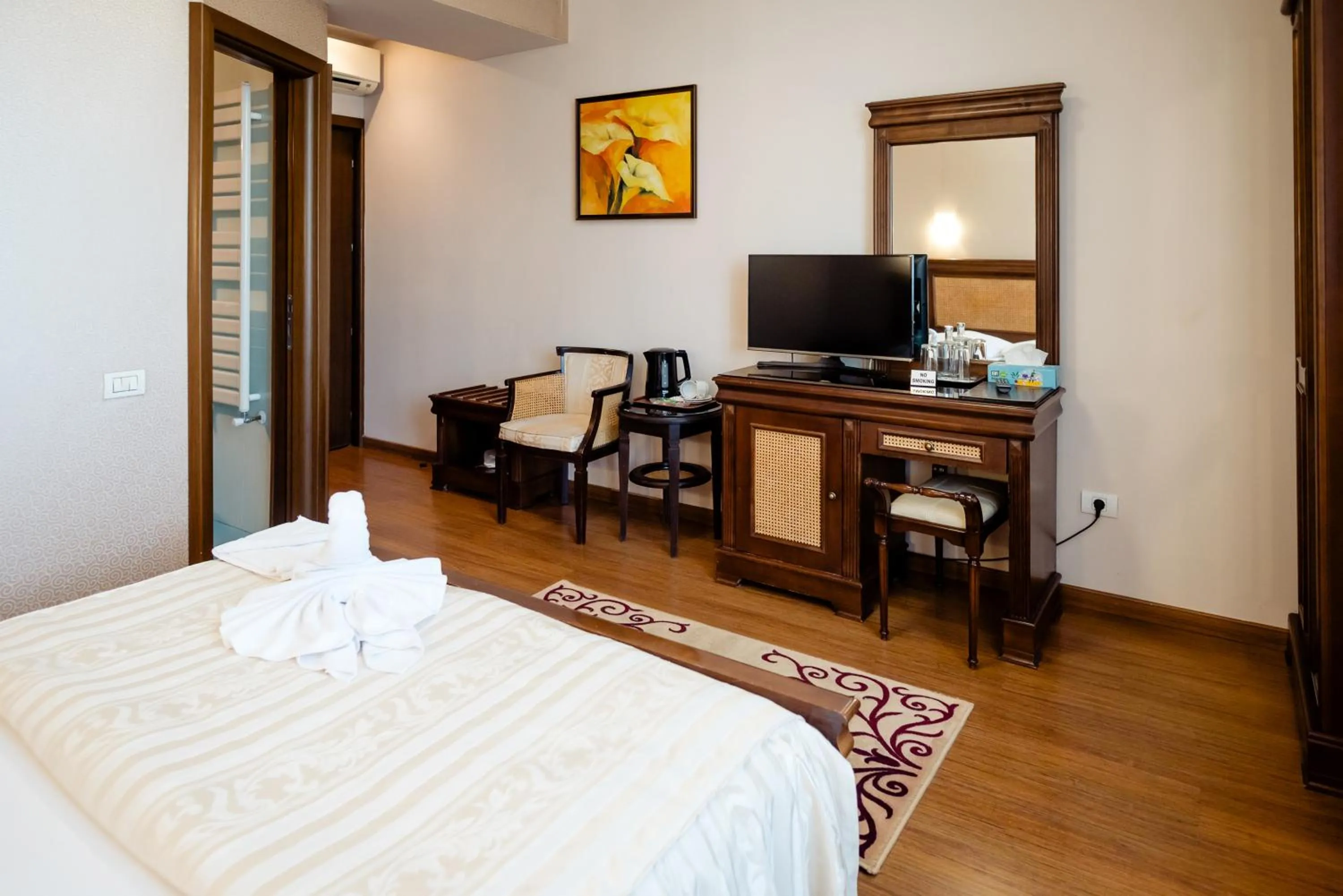 Bed in Acapulco Hotel