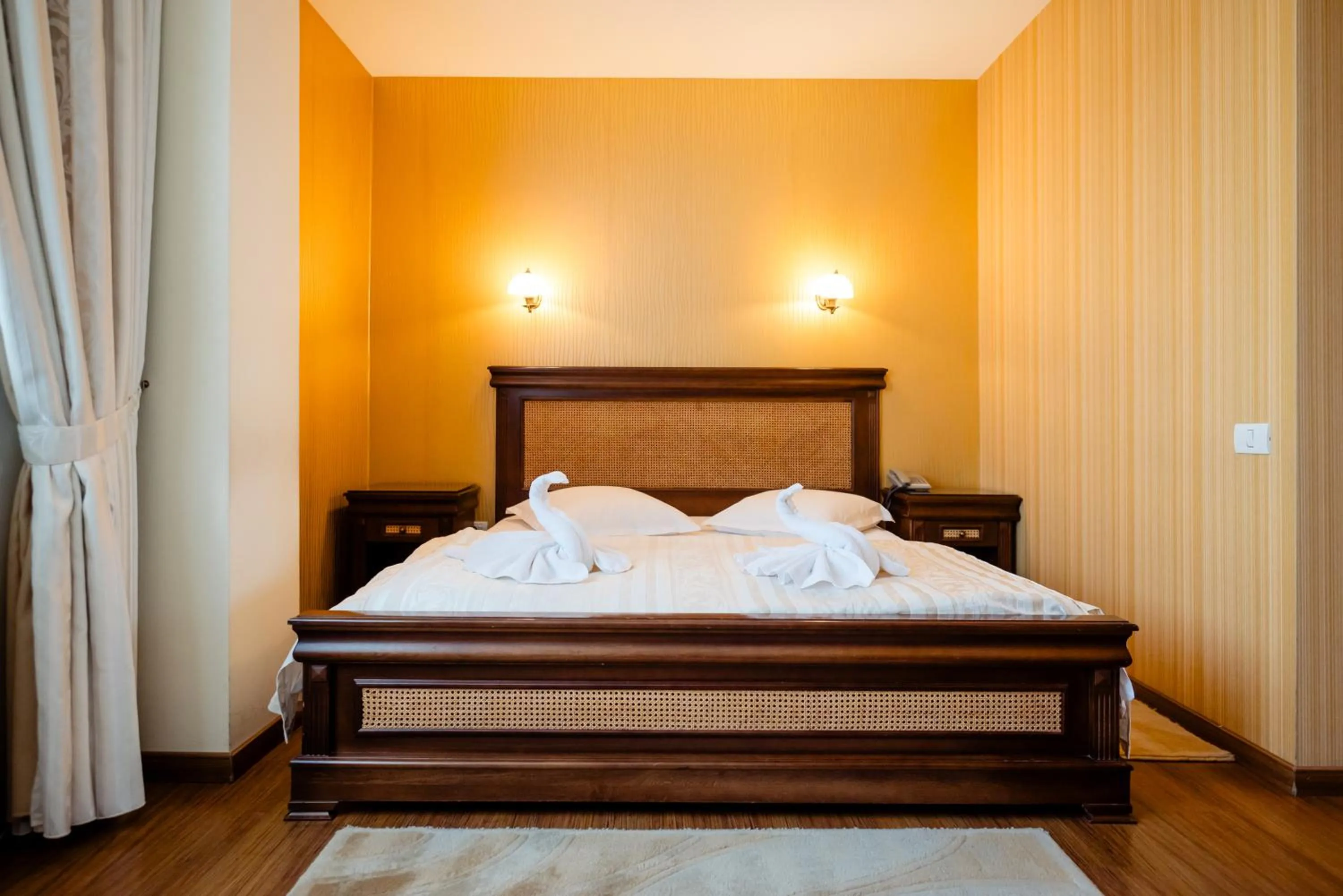 Bed in Acapulco Hotel