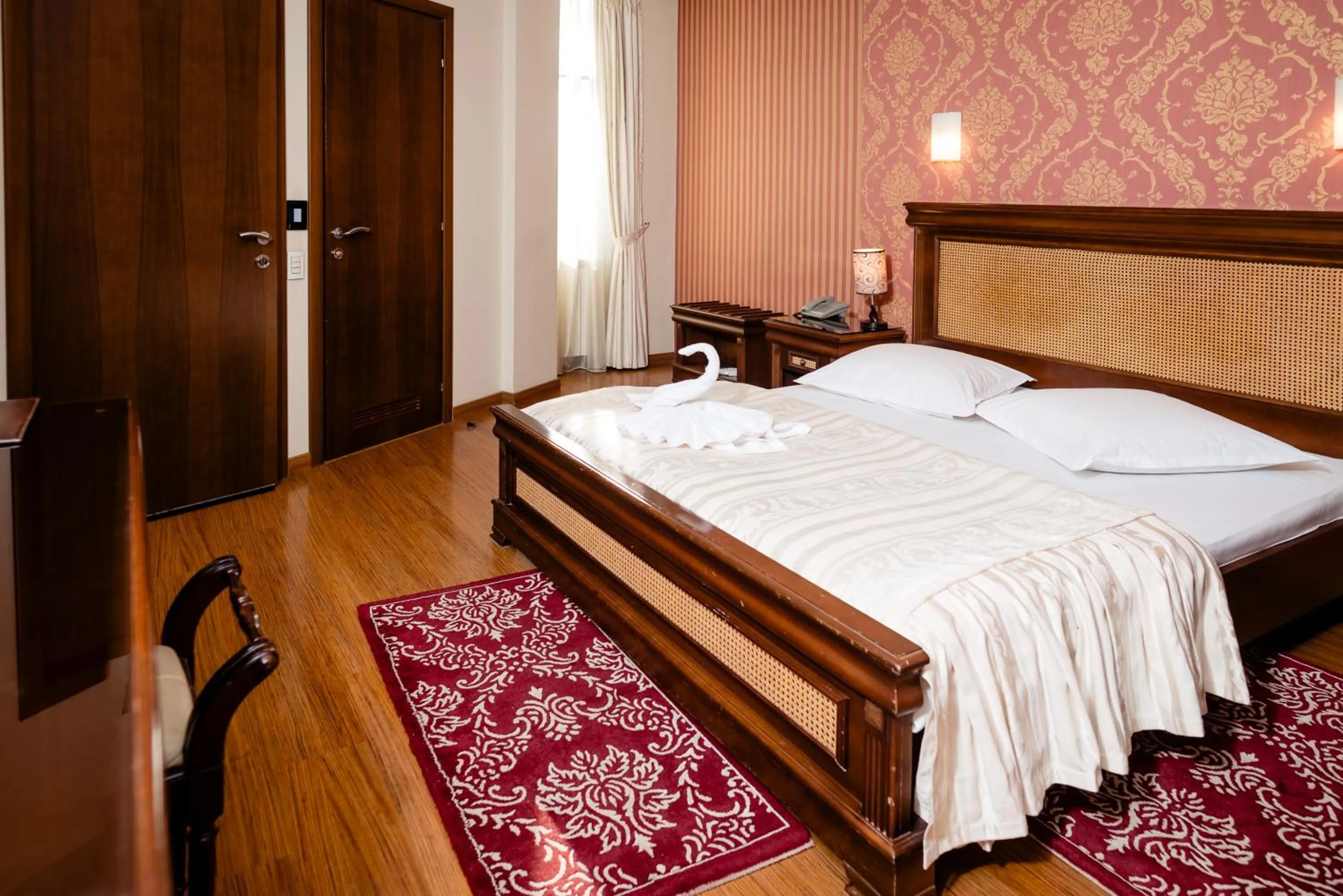 Bed in Acapulco Hotel