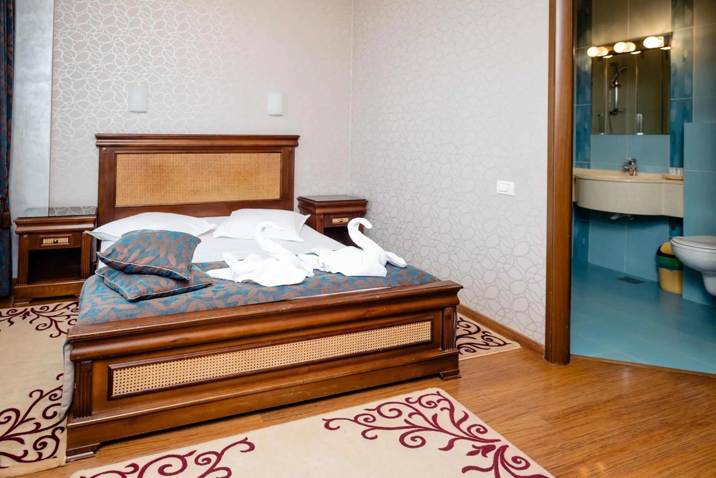 Bed in Acapulco Hotel